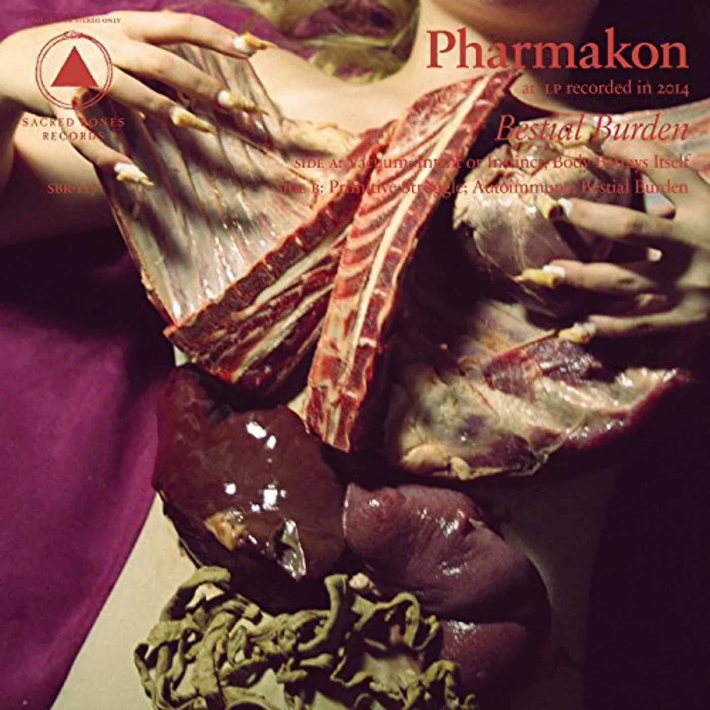 Pharmakon Bestial Burden Vinyl Record
