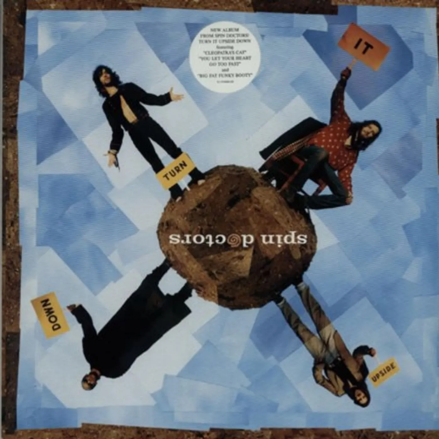 Spin Doctors TURN IT UPSIDE DOWN Vinyl Record - Gatefold Sleeve