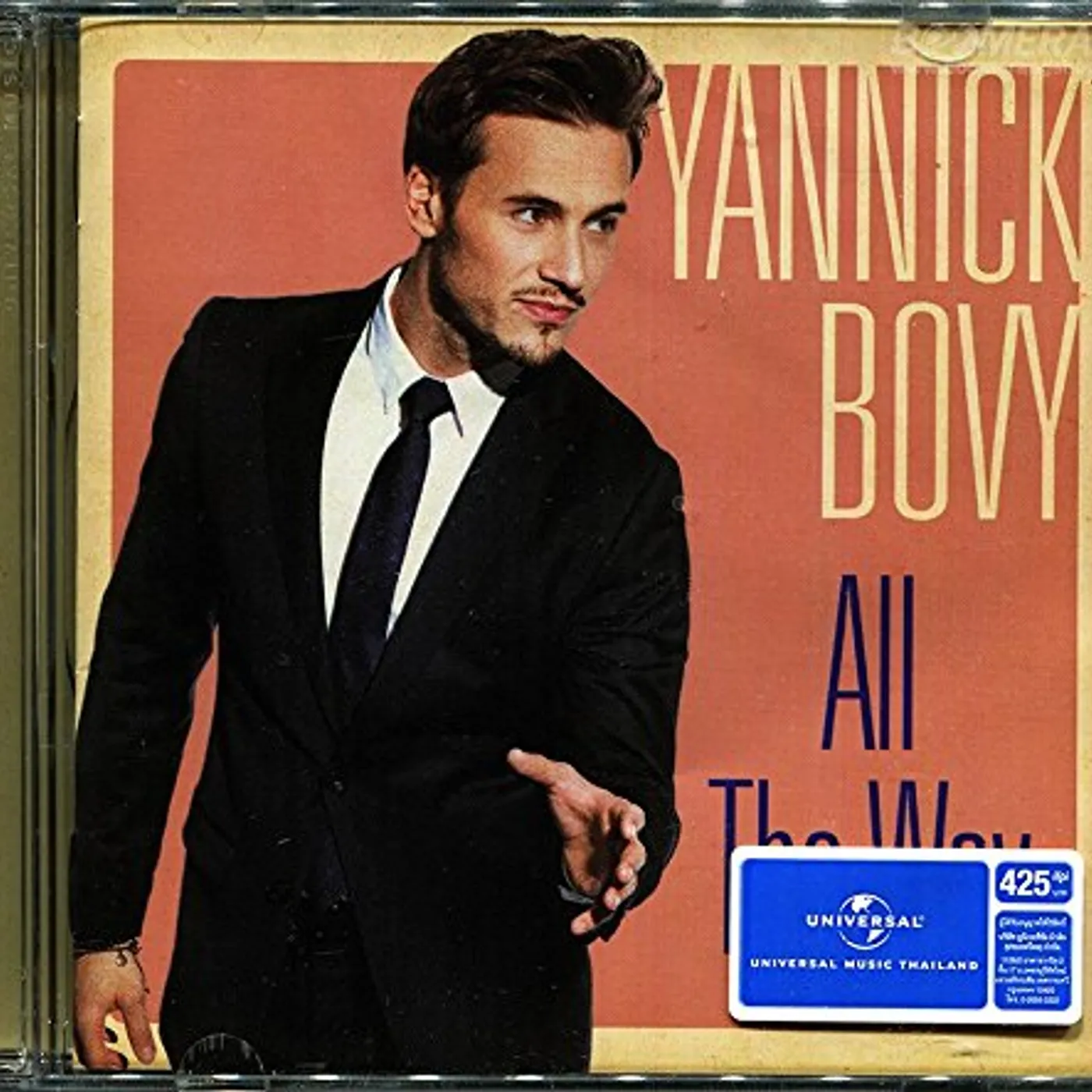 Yannick Bovy ALL THE WAY INTERNATIONAL VERSION CD