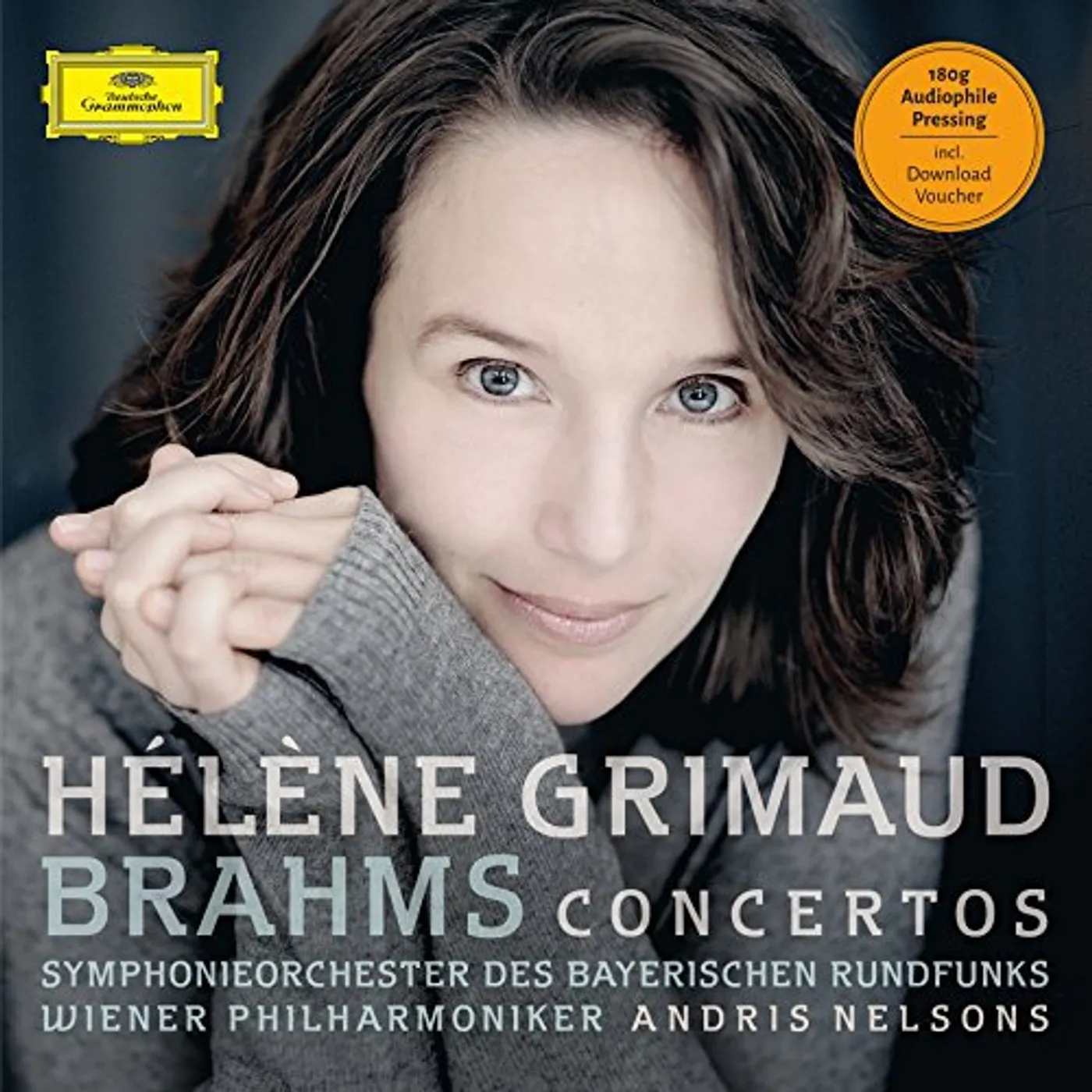 Hélène Grimaud BRAHMS CONCERTOS (PIANO CTOS NOS 1 & 2) Vinyl Record