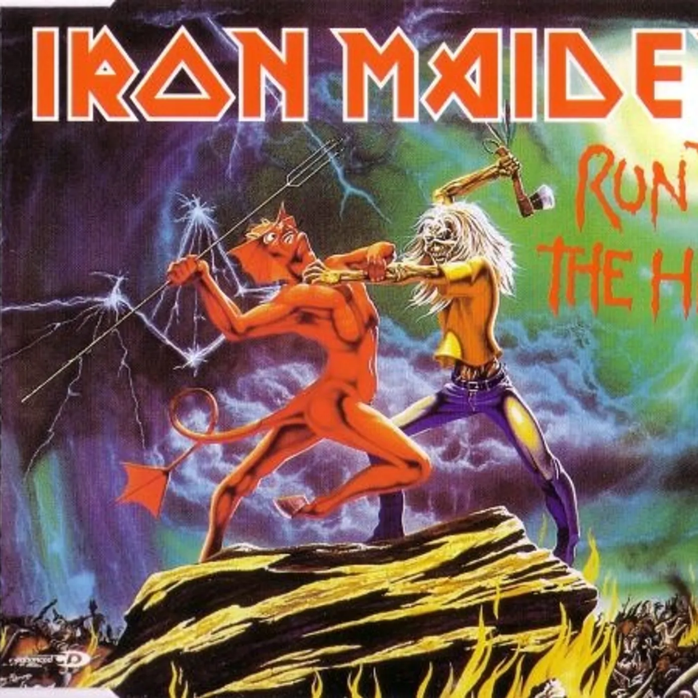 Iron Maiden RUN TO THE HILLS Vinyl Record
