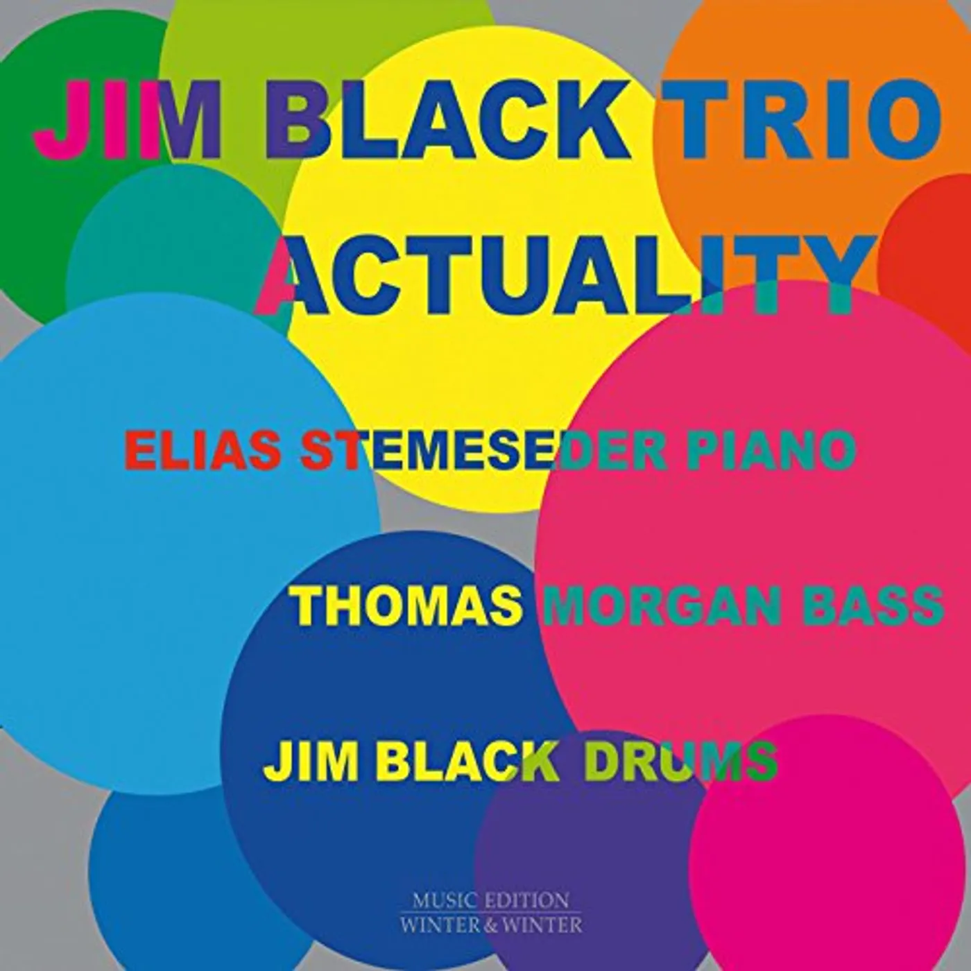 Jim Black ACTUALITY CD