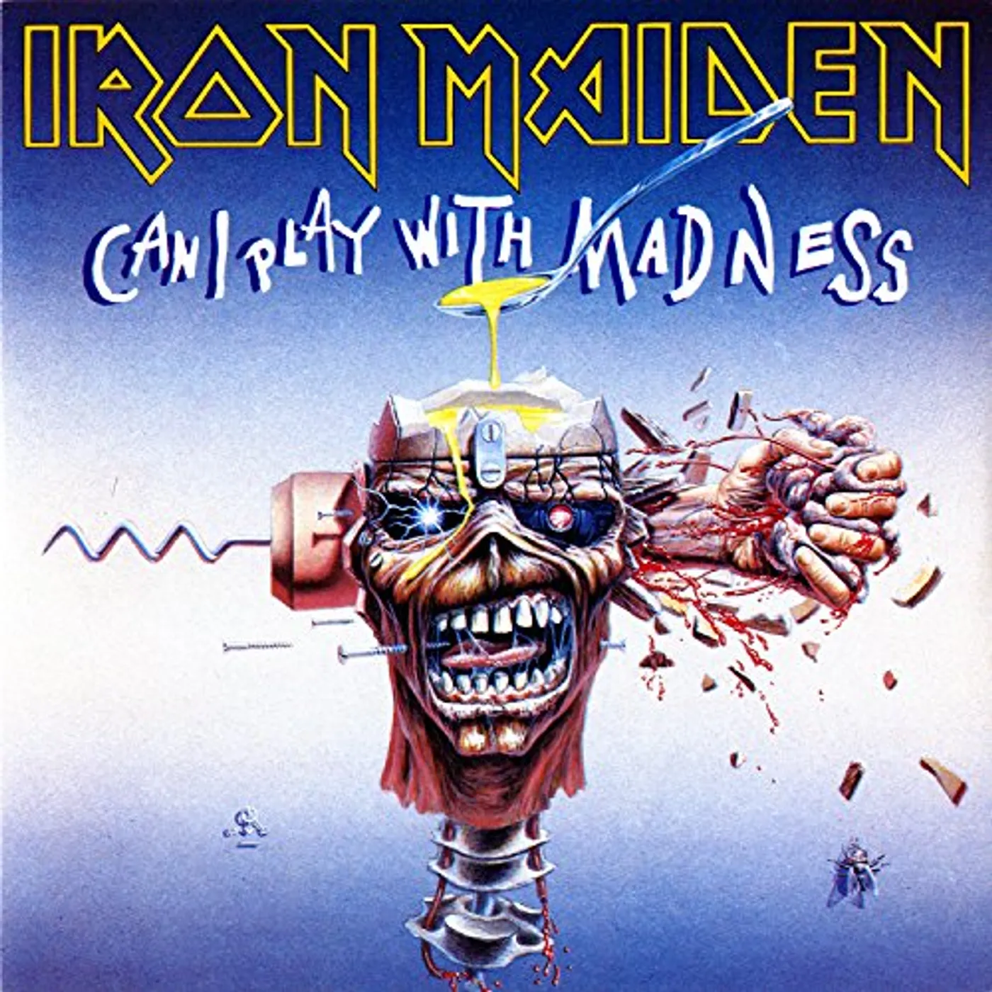 Iron Maiden Can I Play With Madness Vinyl Record