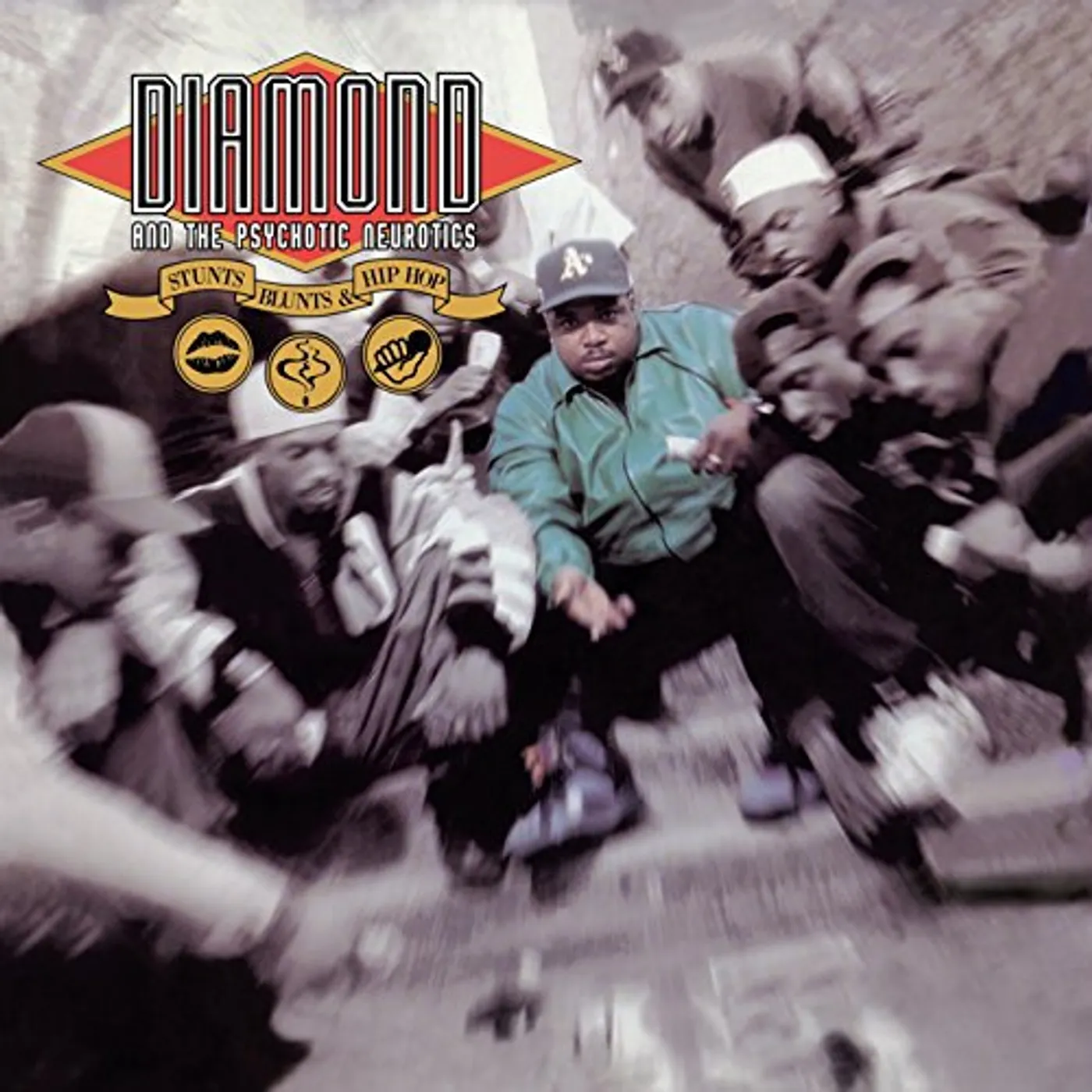 DIAMOND D & PSYCHOTIC NEUROTICS STUNTS BLUNTS & HIP HOP Vinyl Record