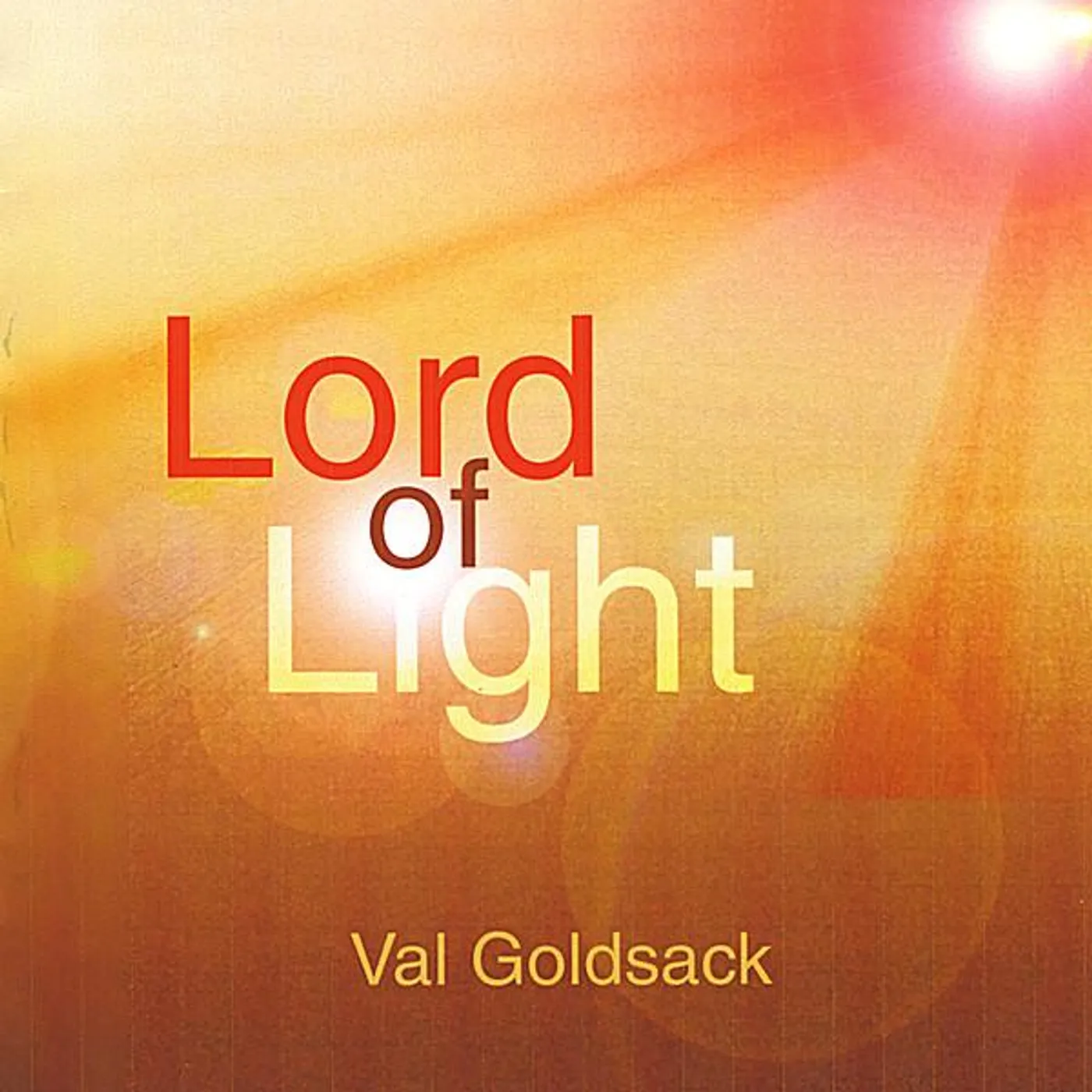 Val Goldsack LORD OF LIGHT CD