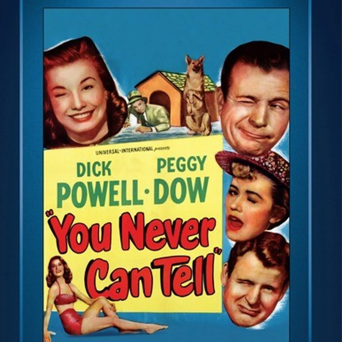 YOU NEVER CAN TELL DVD