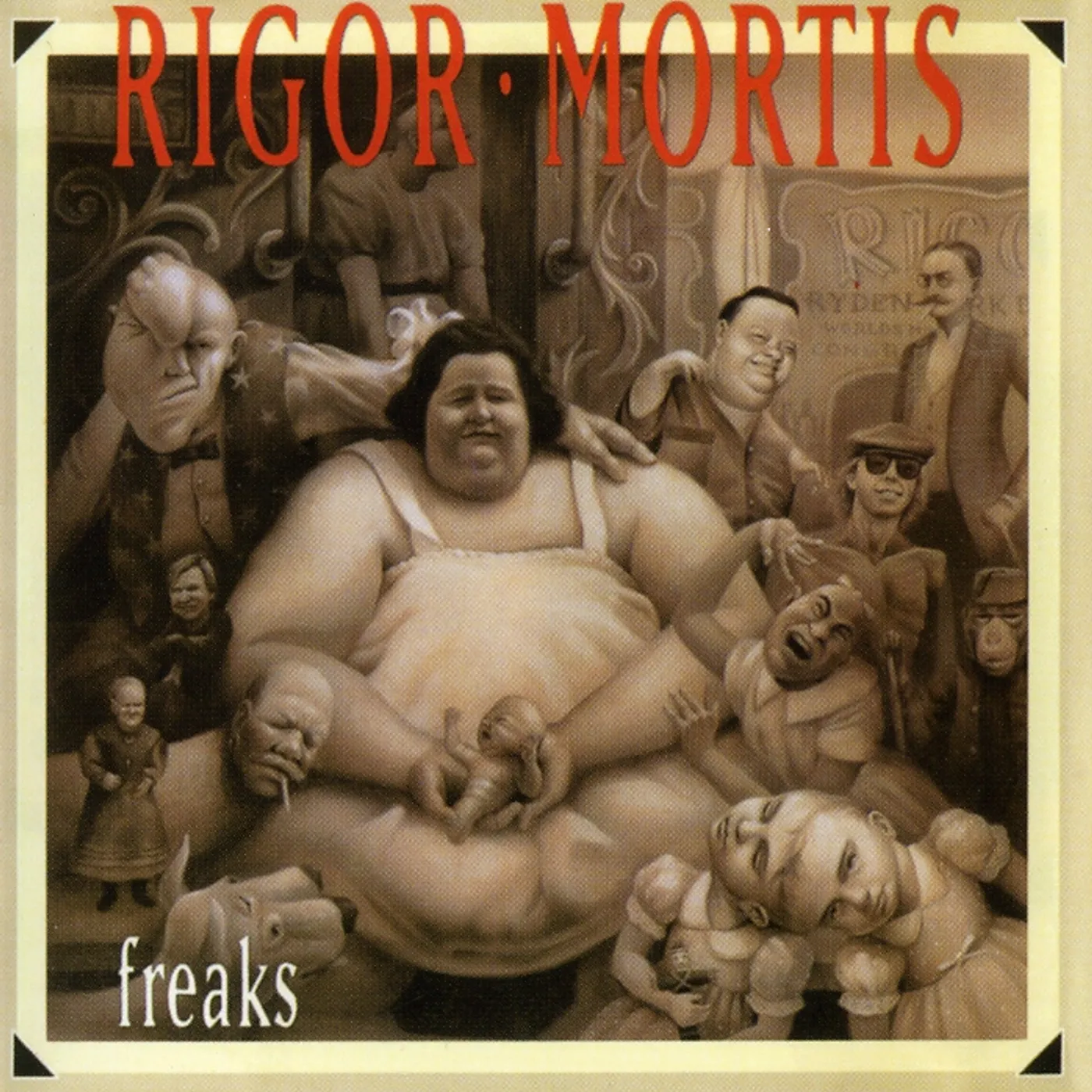 Rigor Mortis FREAKS CD