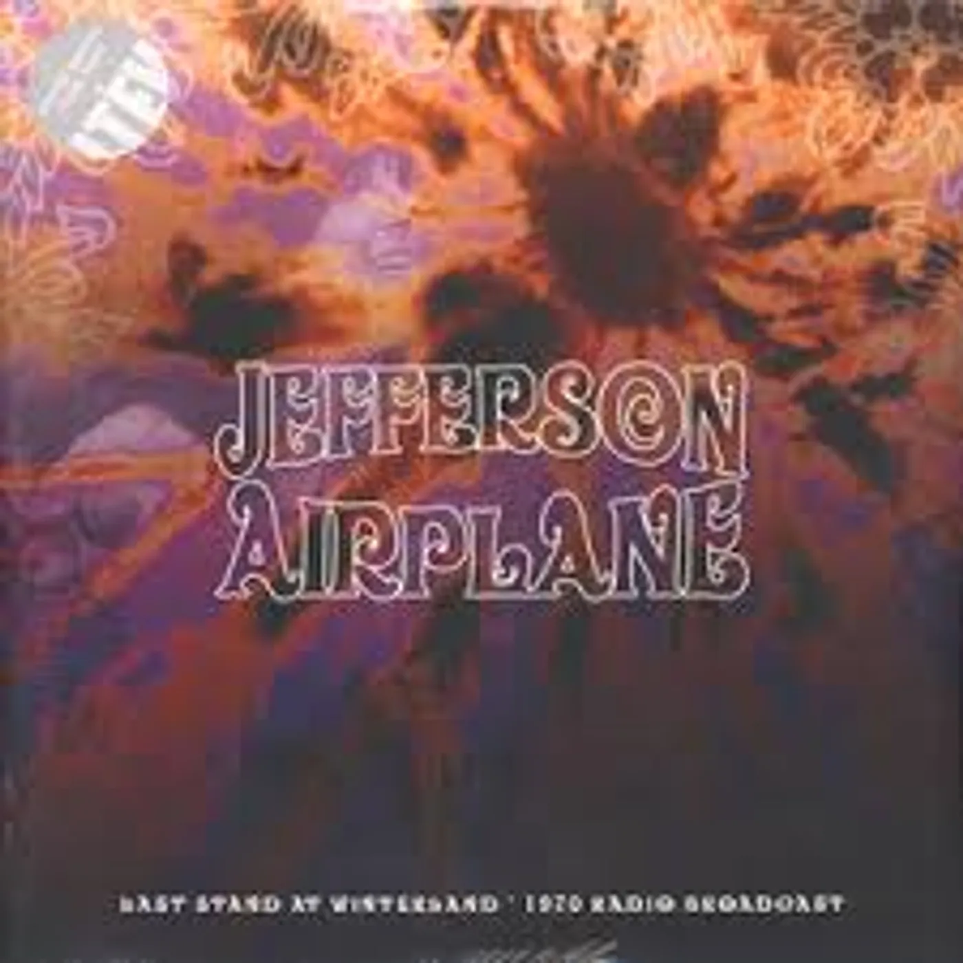 Jefferson Airplane LAST STAND AT WINTERLAND Vinyl Record