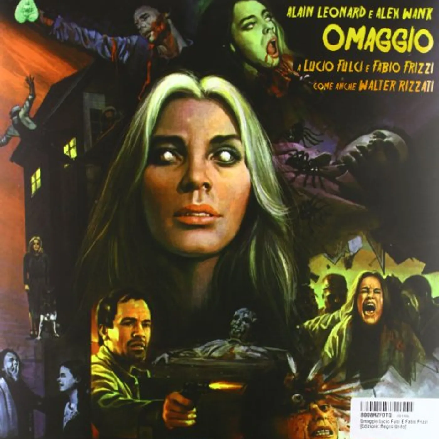Alain Leonard + Alex Wank OMAGGIO A LUCIO FULCI E FABIO FRIZZ / O.S.T. Vinyl Record