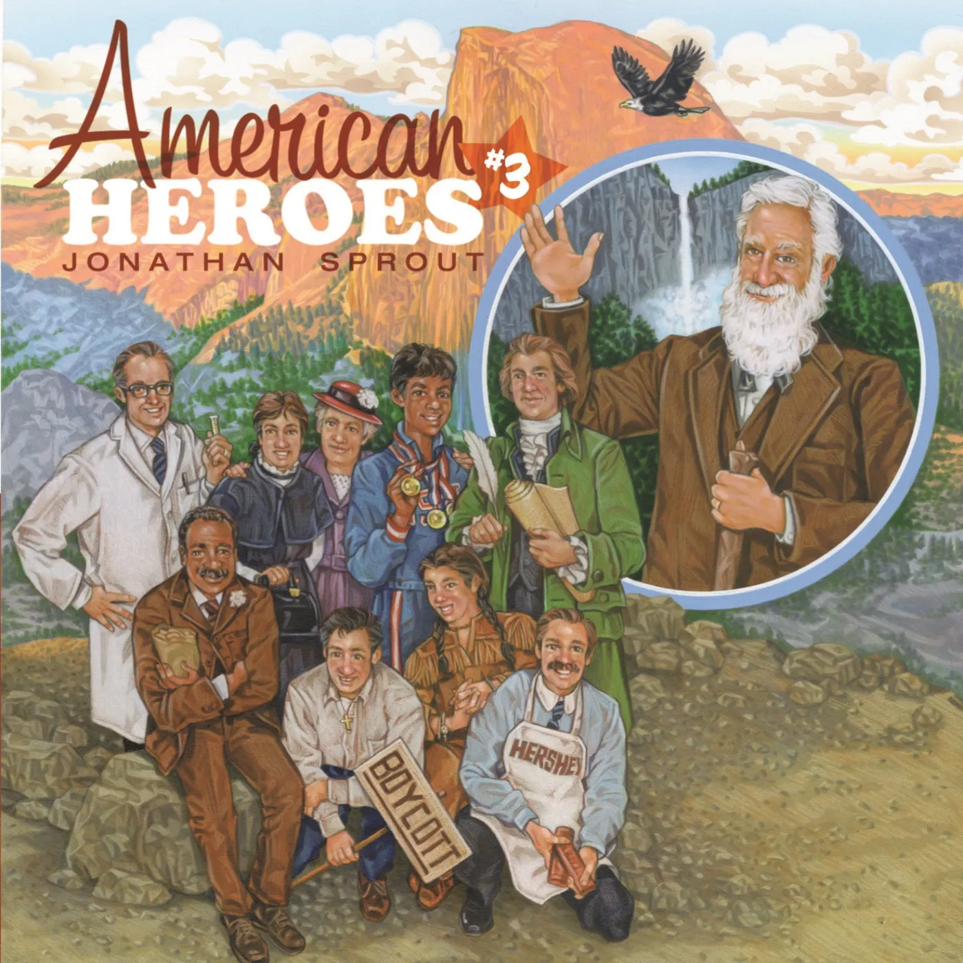 Jonathan Sprout AMERICAN HEROES #3 CD