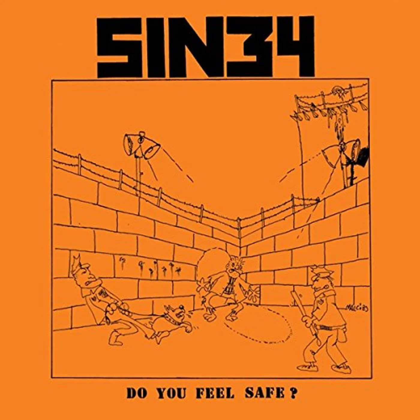 Sin 34 DO YOU FEEL SAFE CD