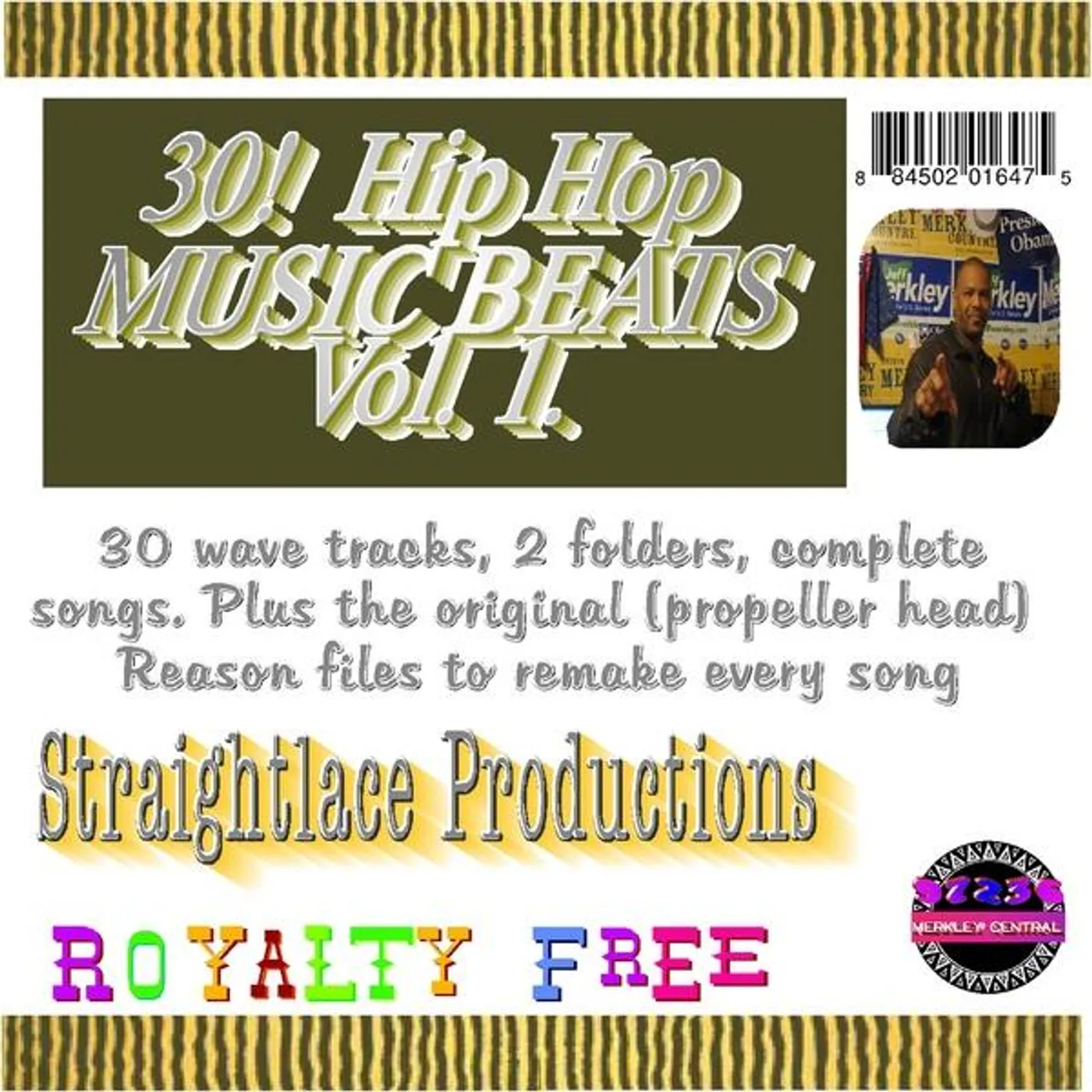 Straightlace 30 HIP HOP BEATS CD