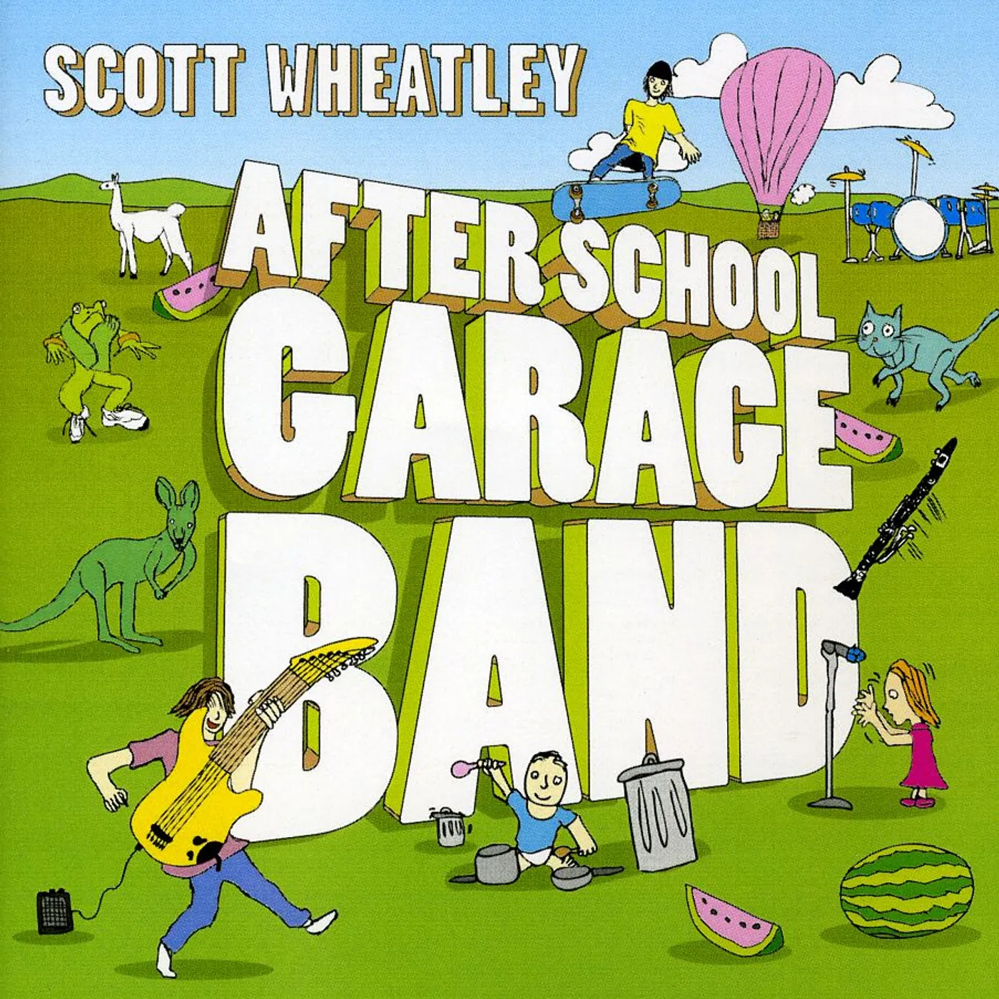 Scott Wheatley AFTER SCHOOL GARAGE BAND CD