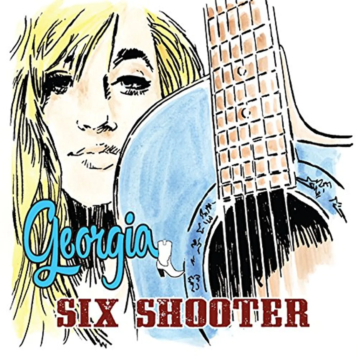 Georgia SIX SHOOTER CD