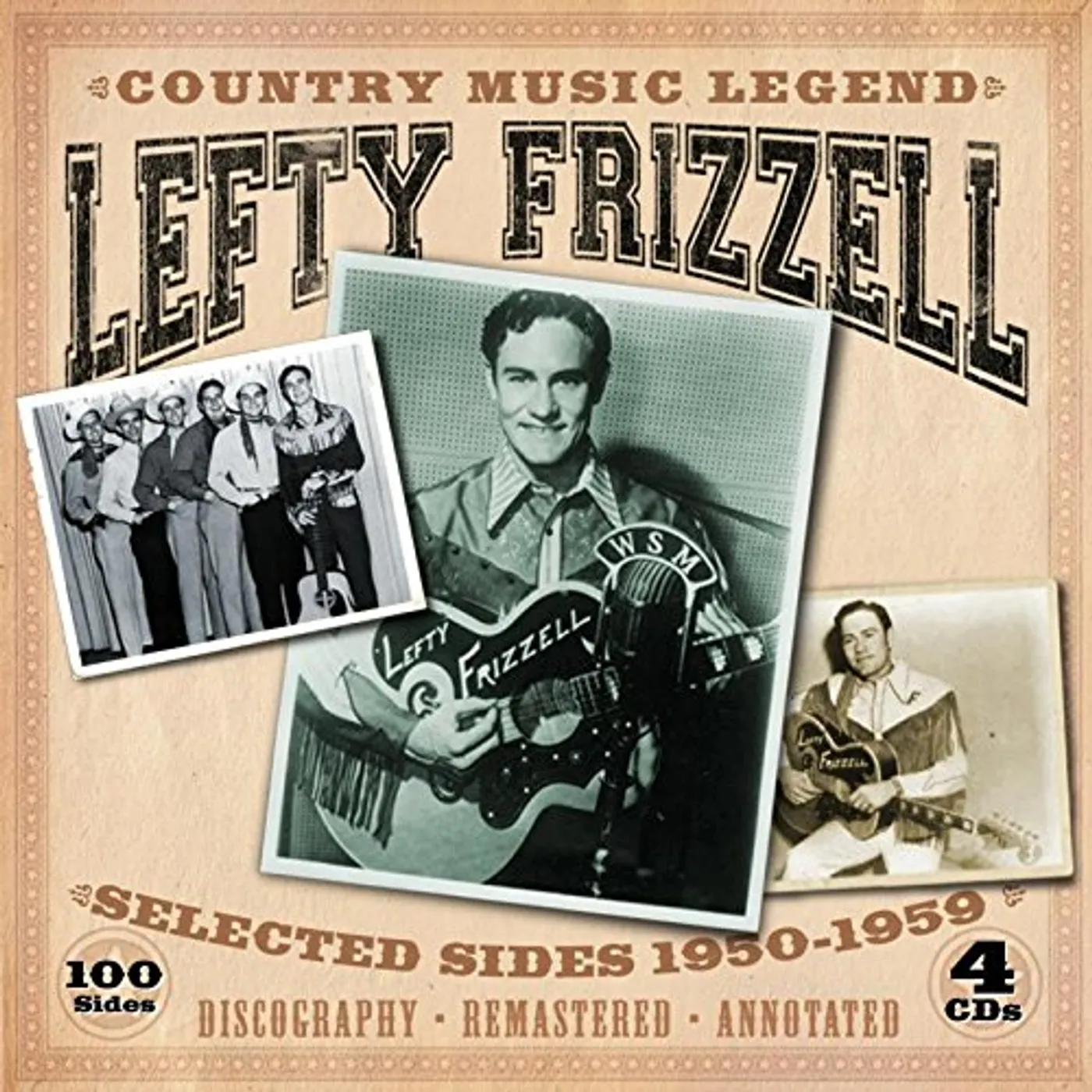 Lefty Frizzell COUNTRY MUSIC LEGEND-SELECTED SIDES 1950-1959 CD