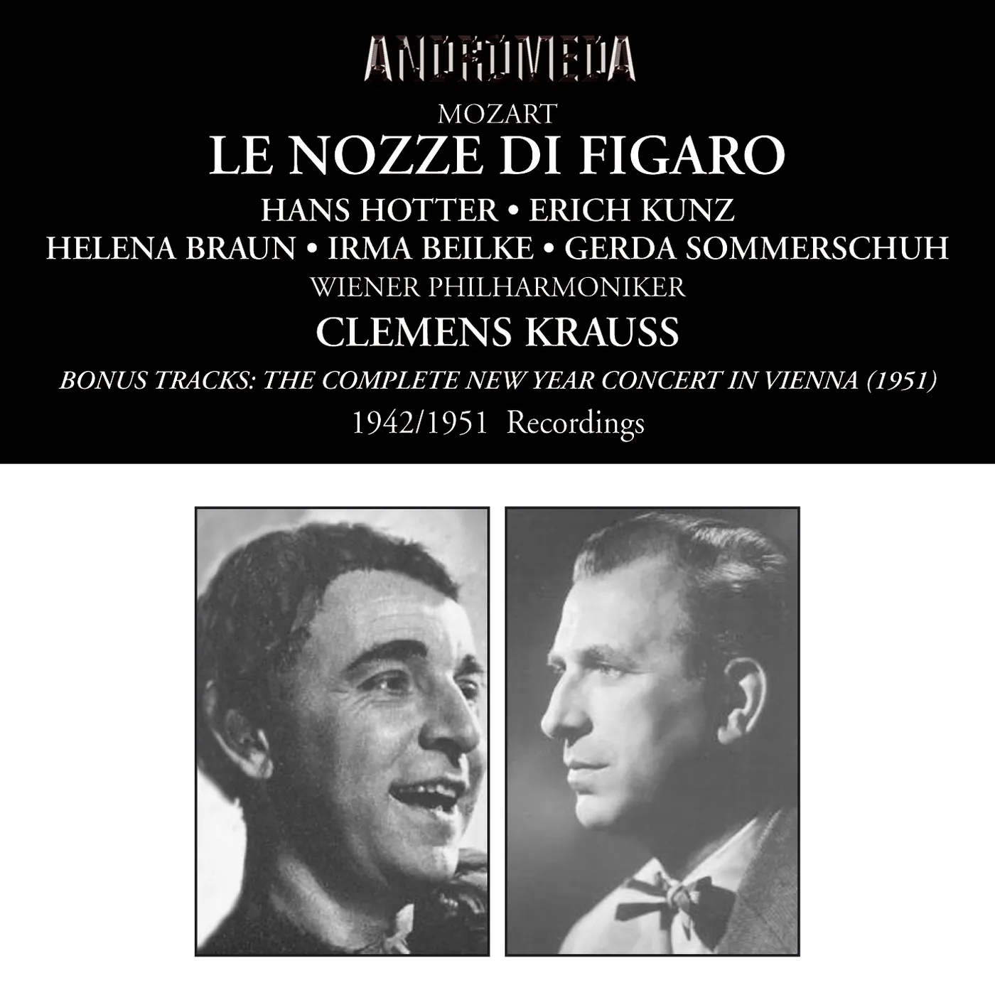 Wolfgang Amadeus Mozart LE NOZZE DI FIGARO CD