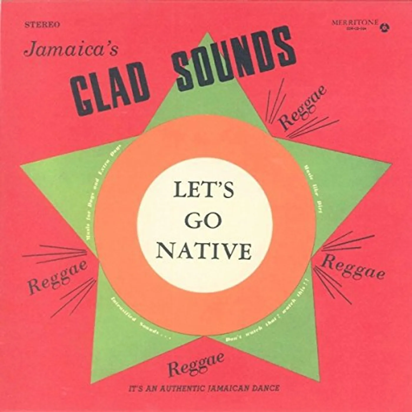 Gladstone Anderson GLAD SOUNDS Vinyl Record - UK Release