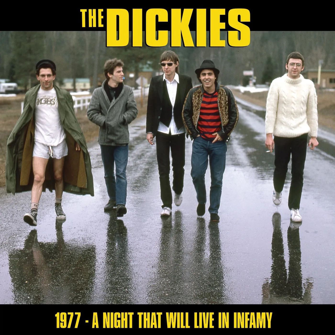 The Dickies NIGHT THAT WILL LIVE IN INFAMY 1977 Vinyl Record