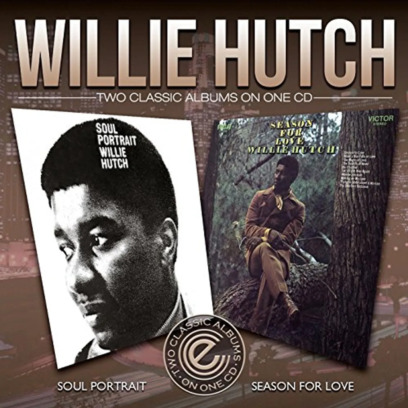 Willie Hutch SOUL PORTRAIT / SEASONS FOR LOVE CD