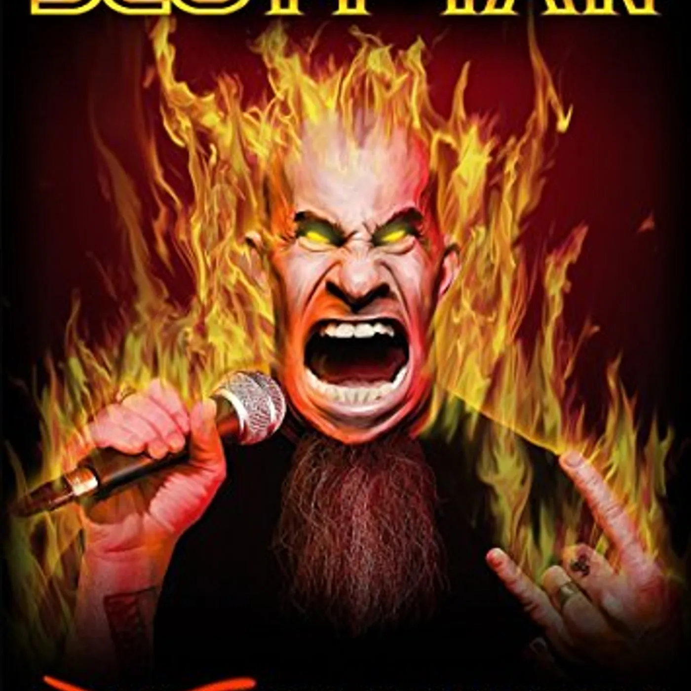 Scott Ian SWEARING WORDS IN GLASGOW DVD