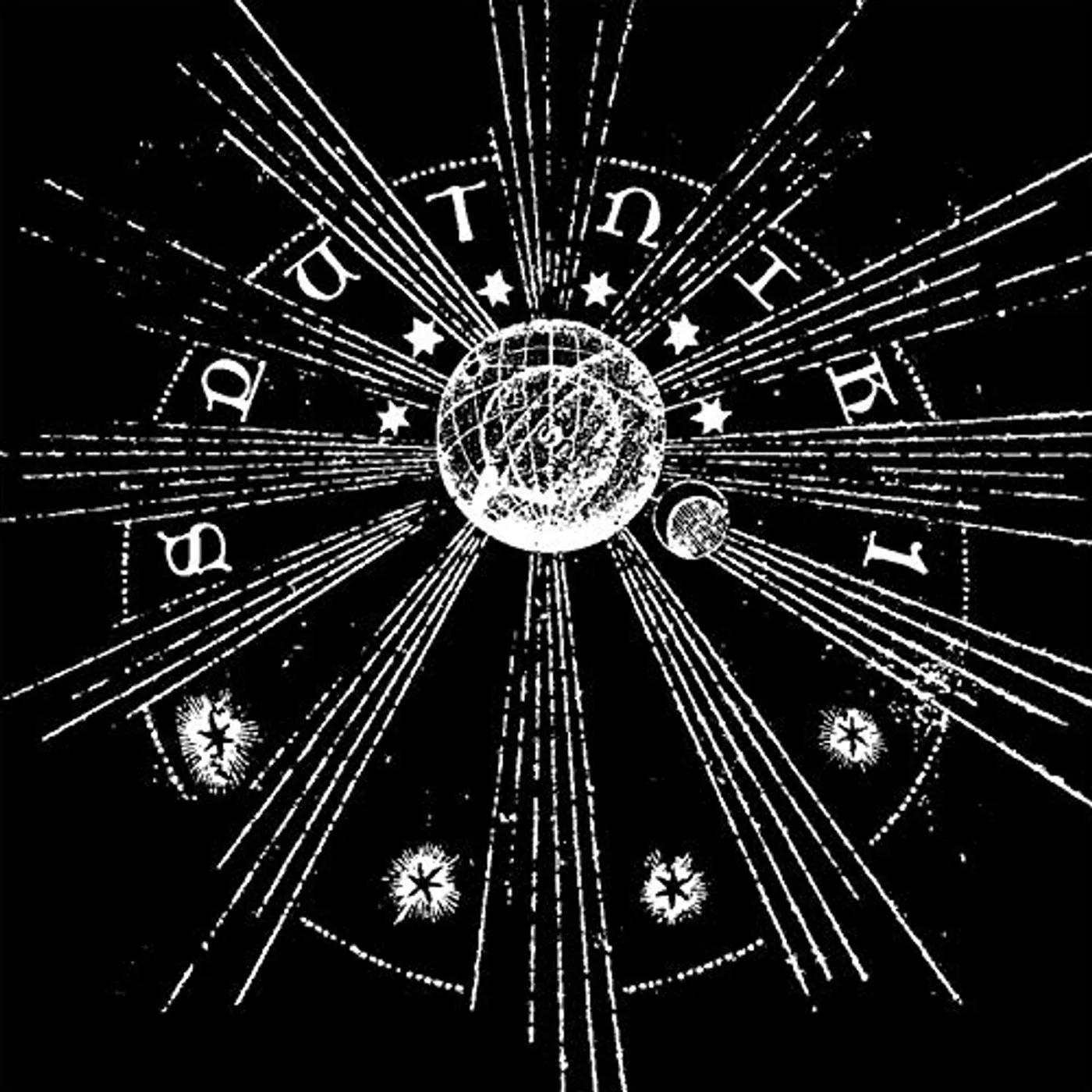 Sputnik-1 WHOLE EARTH B/W OUTER SPACE BOSSA Vinyl Record