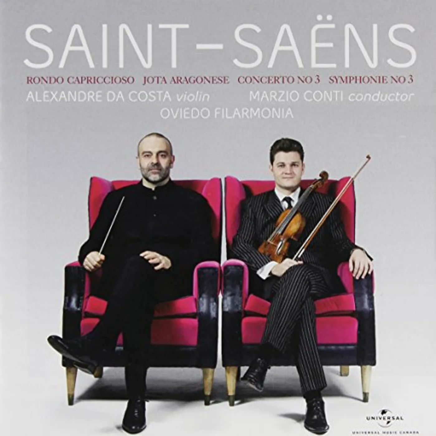 Alexandre Da Costa SAINT SAENS CD