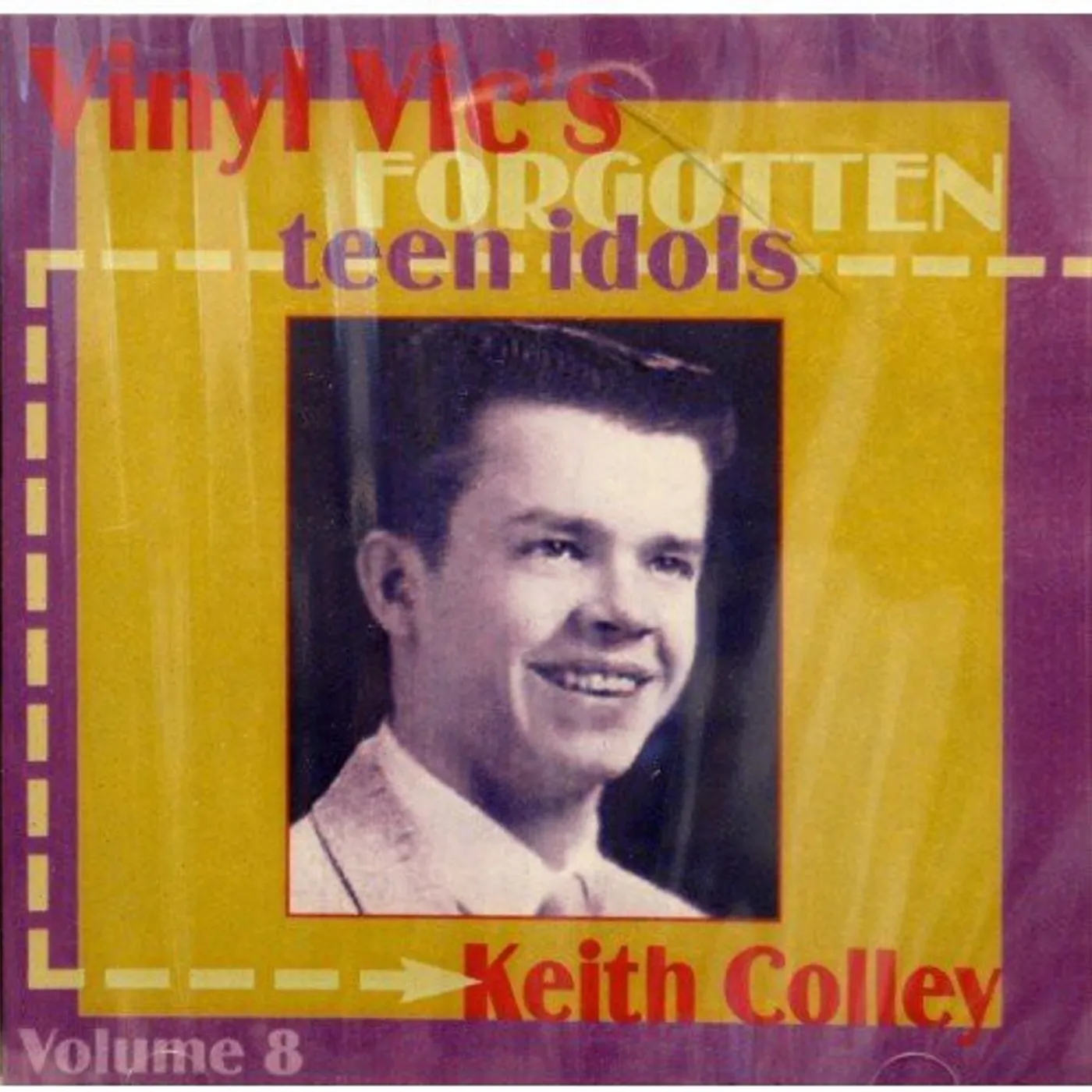 Keith Colley FORGOTTEN TEEN IDOL CD