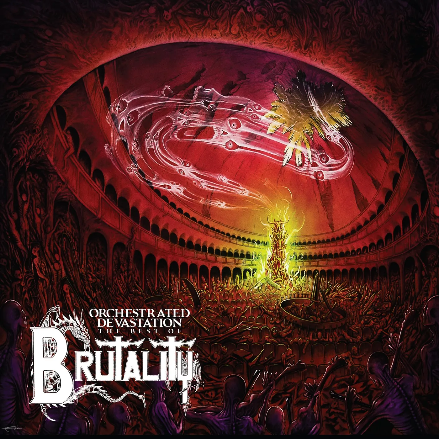 Brutality ORCHESTRATED DEVASTATION: BEST OF Vinyl Record
