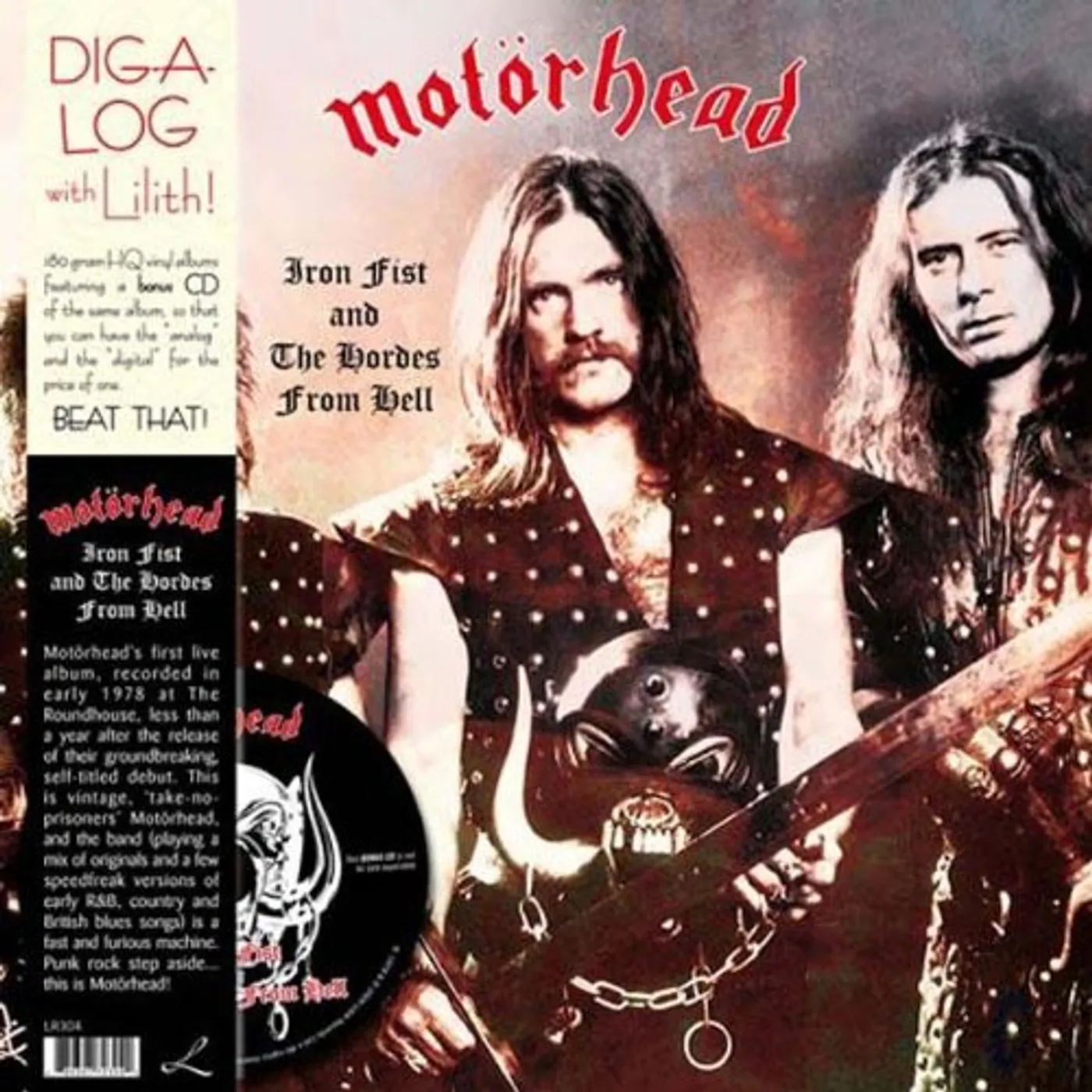 Motörhead IRON FIST & THE HORDES FROM HELL Vinyl Record