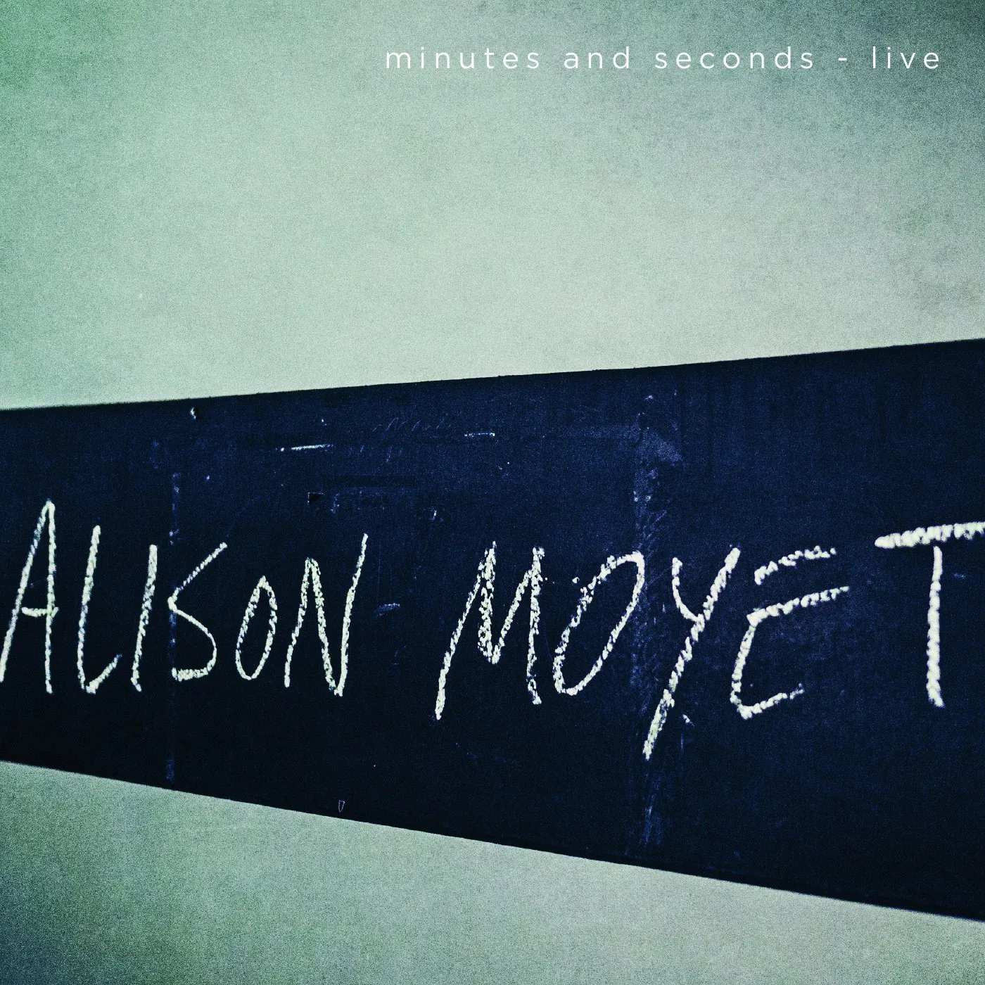 Alison Moyet MINUTES & SECONDS LIVE CD