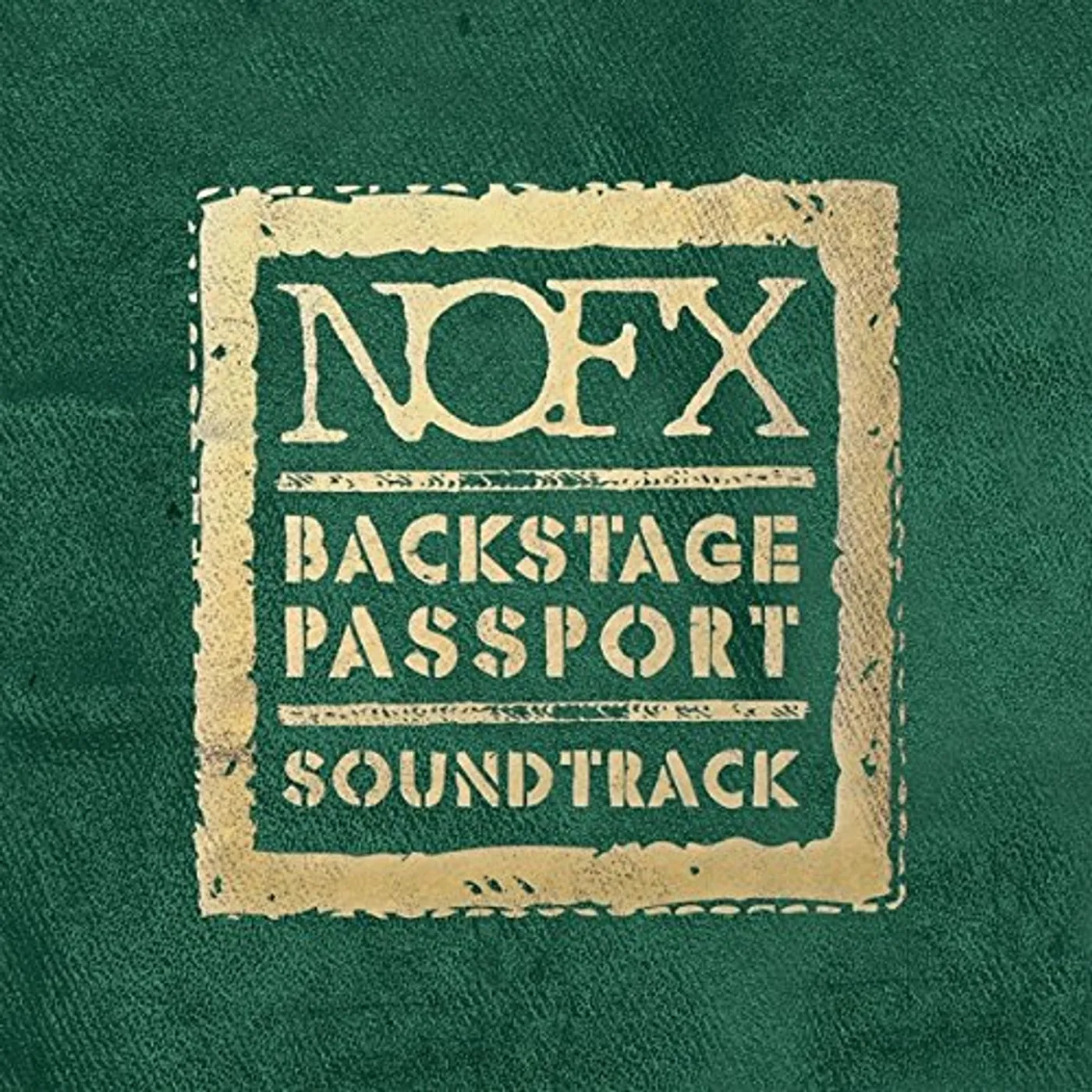 NOFX Backstage Passport Soundtrack Vinyl Record