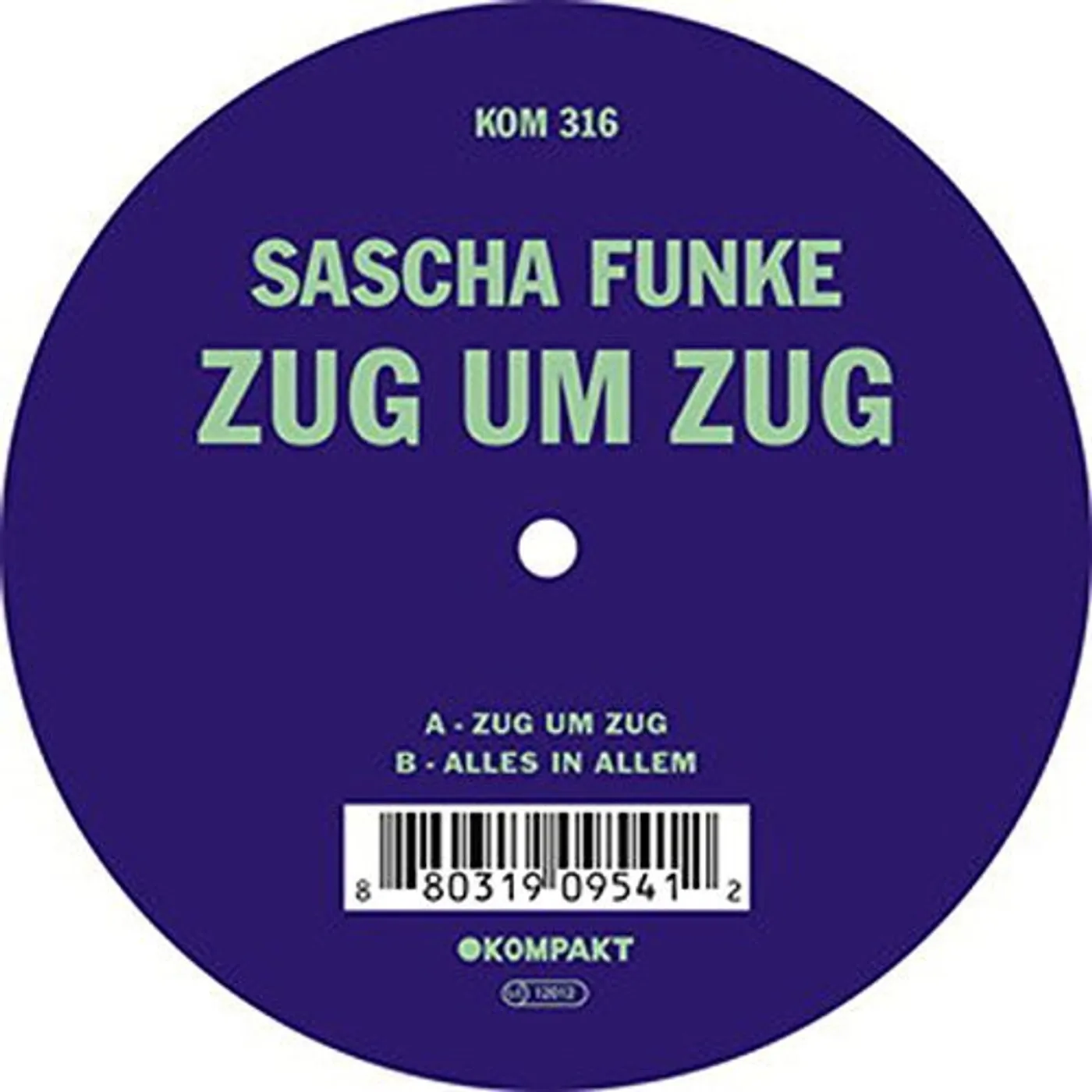 Sascha Funke Zug um Zug Vinyl Record