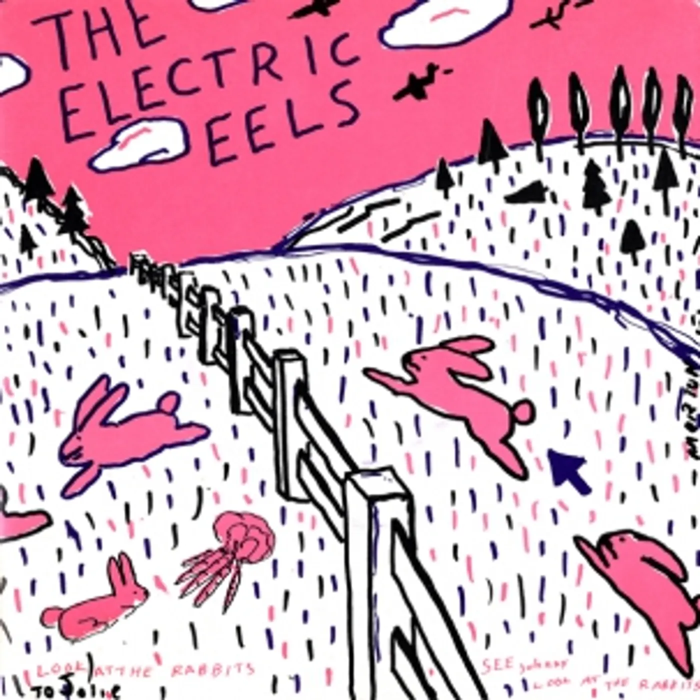 Electric Eels Spin Age Blasters / Bunnies Vinyl Record