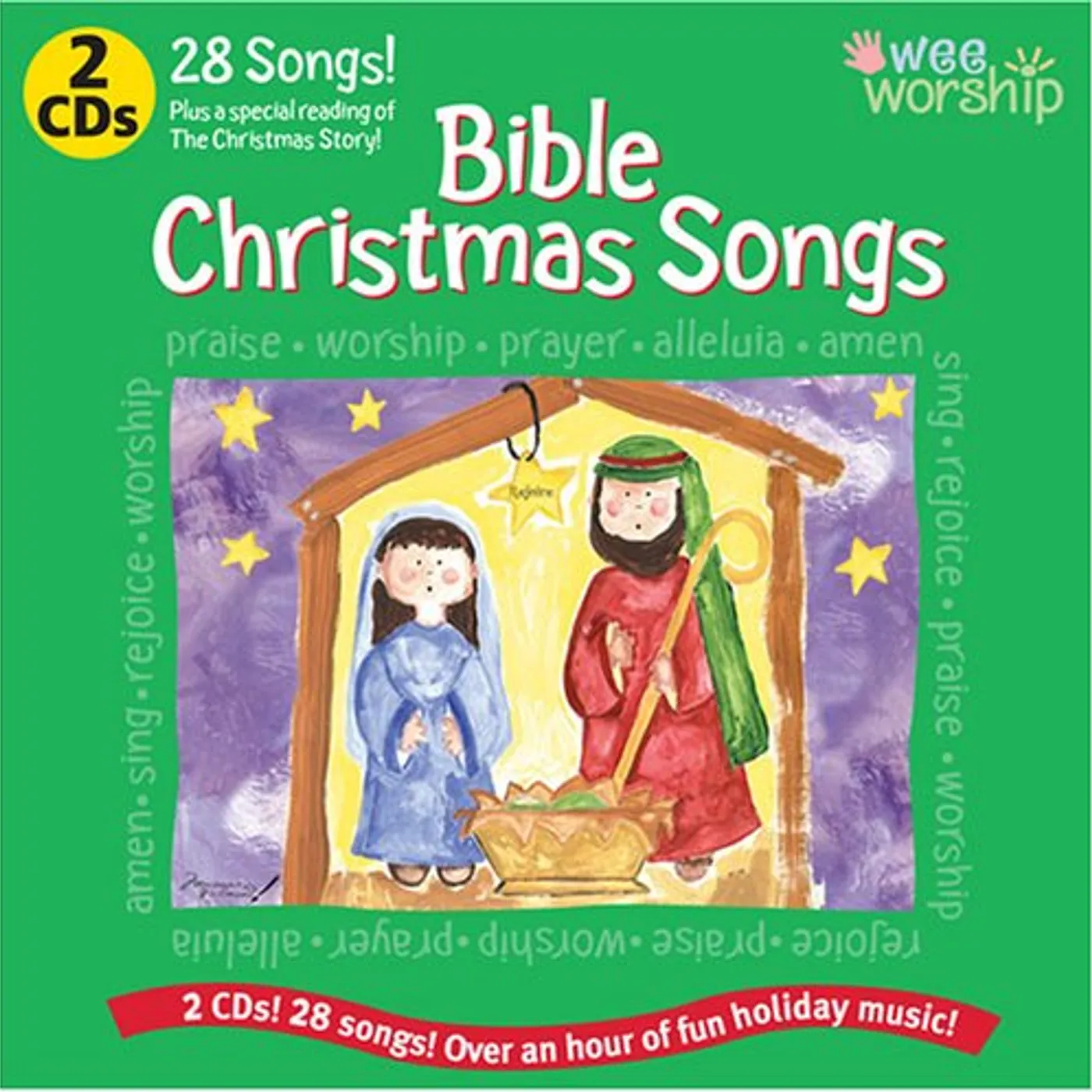 Wee Worship BIBLE CHRISTMAS SONGS CD