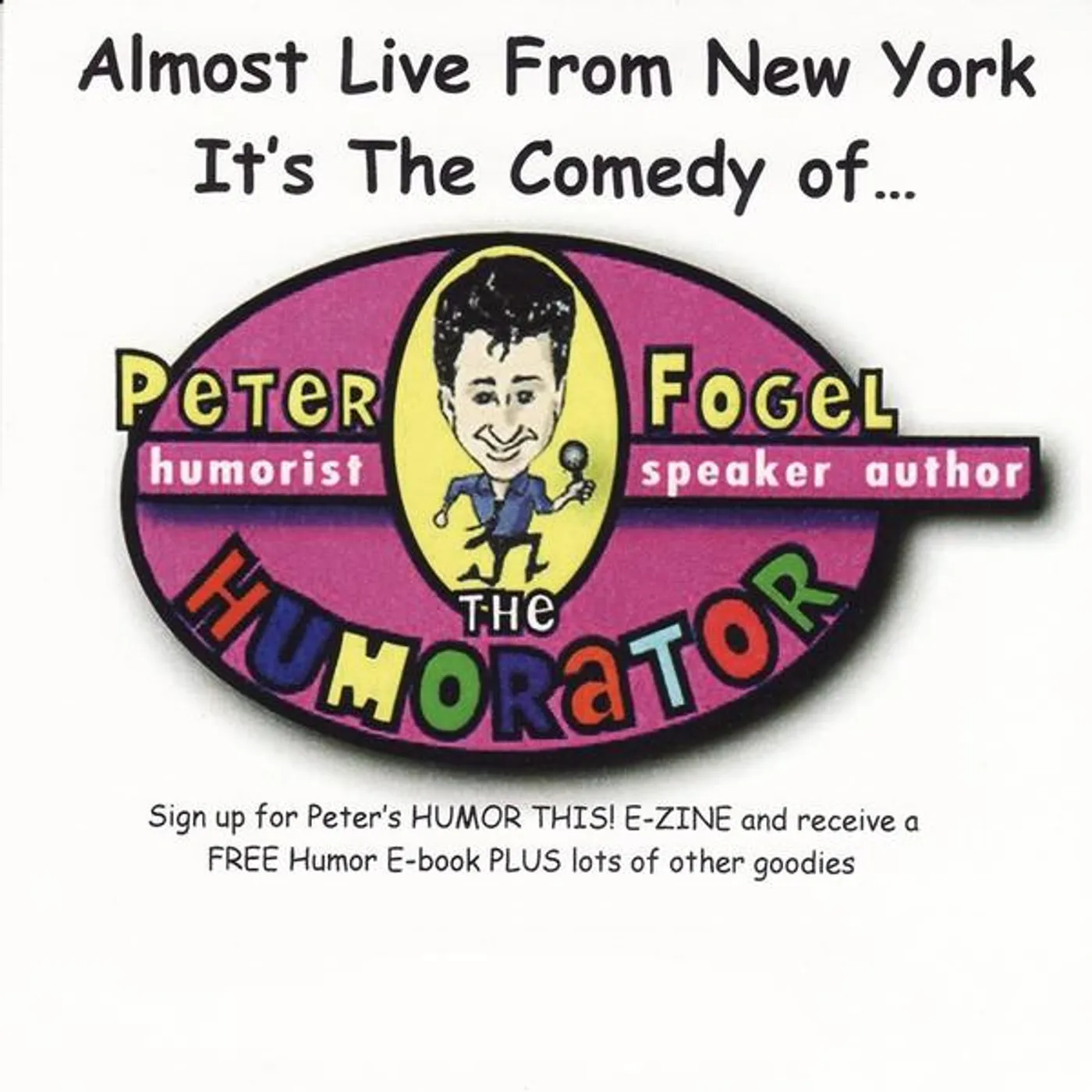 Peter Fogel ALMOST LIVE FROM NEW YORK CD