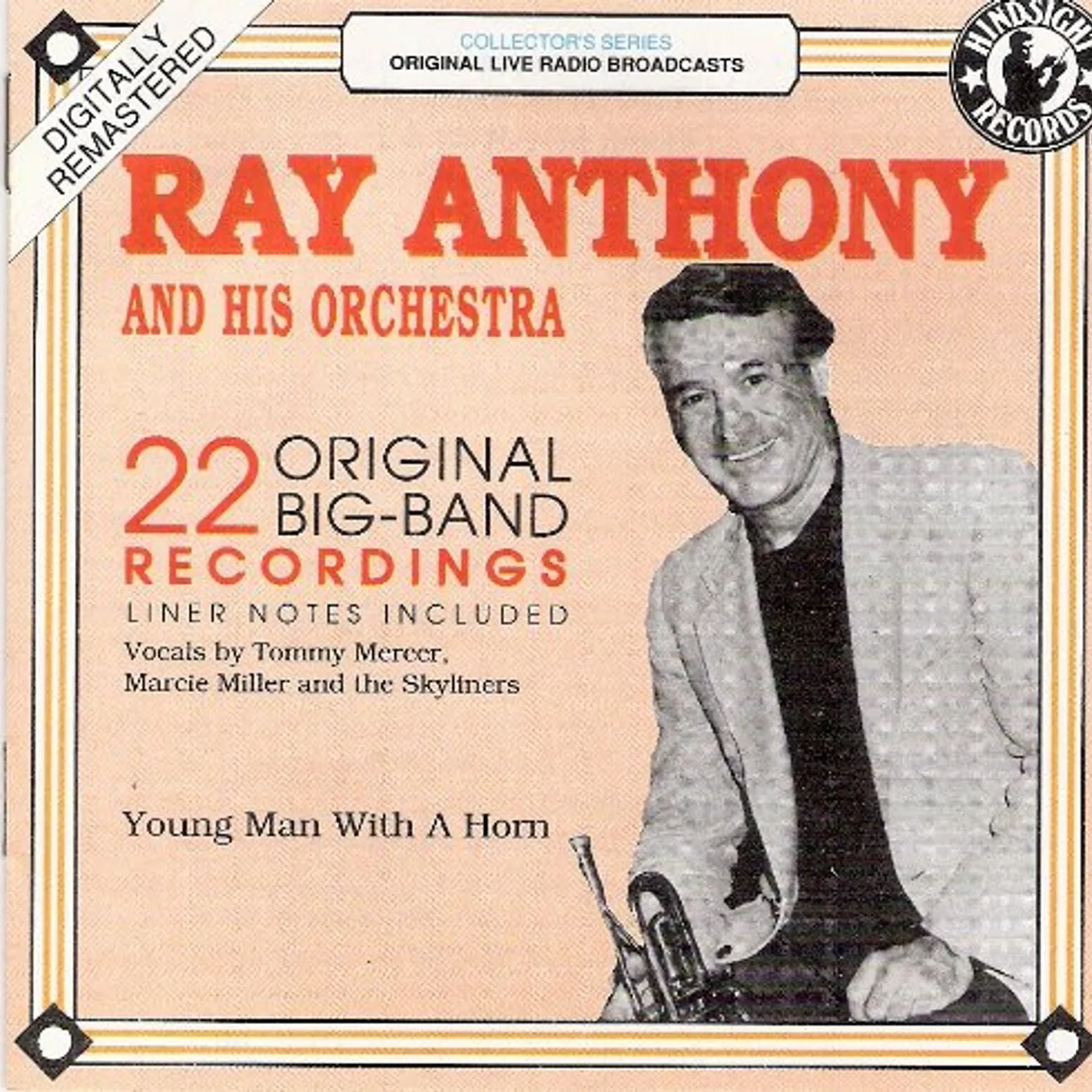 Ray Anthony YOUNG MAN WITH A HORN-1952-54 CD