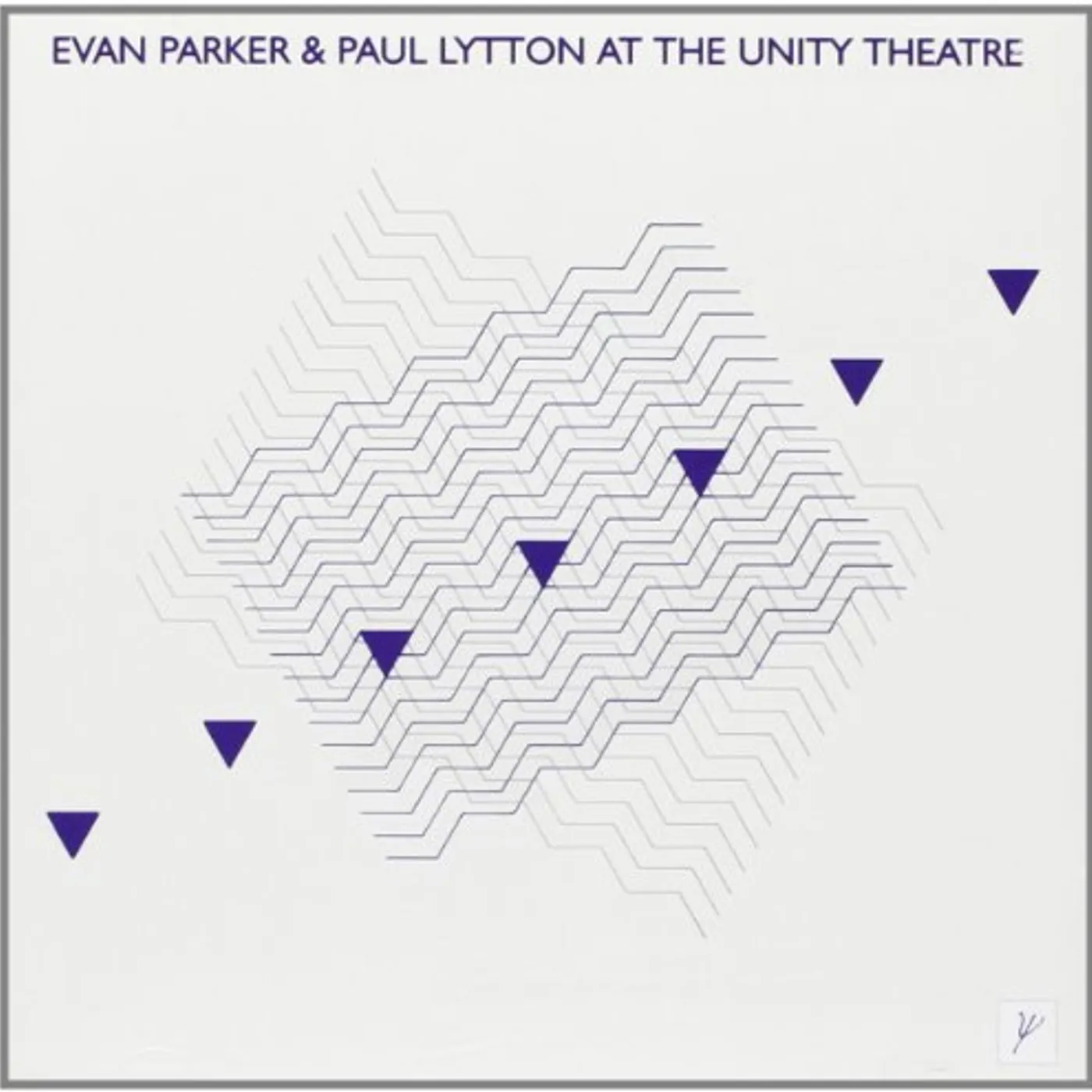 Evan Parker WITH PAUL LYTTON AT THE UNITY THEATRE CD