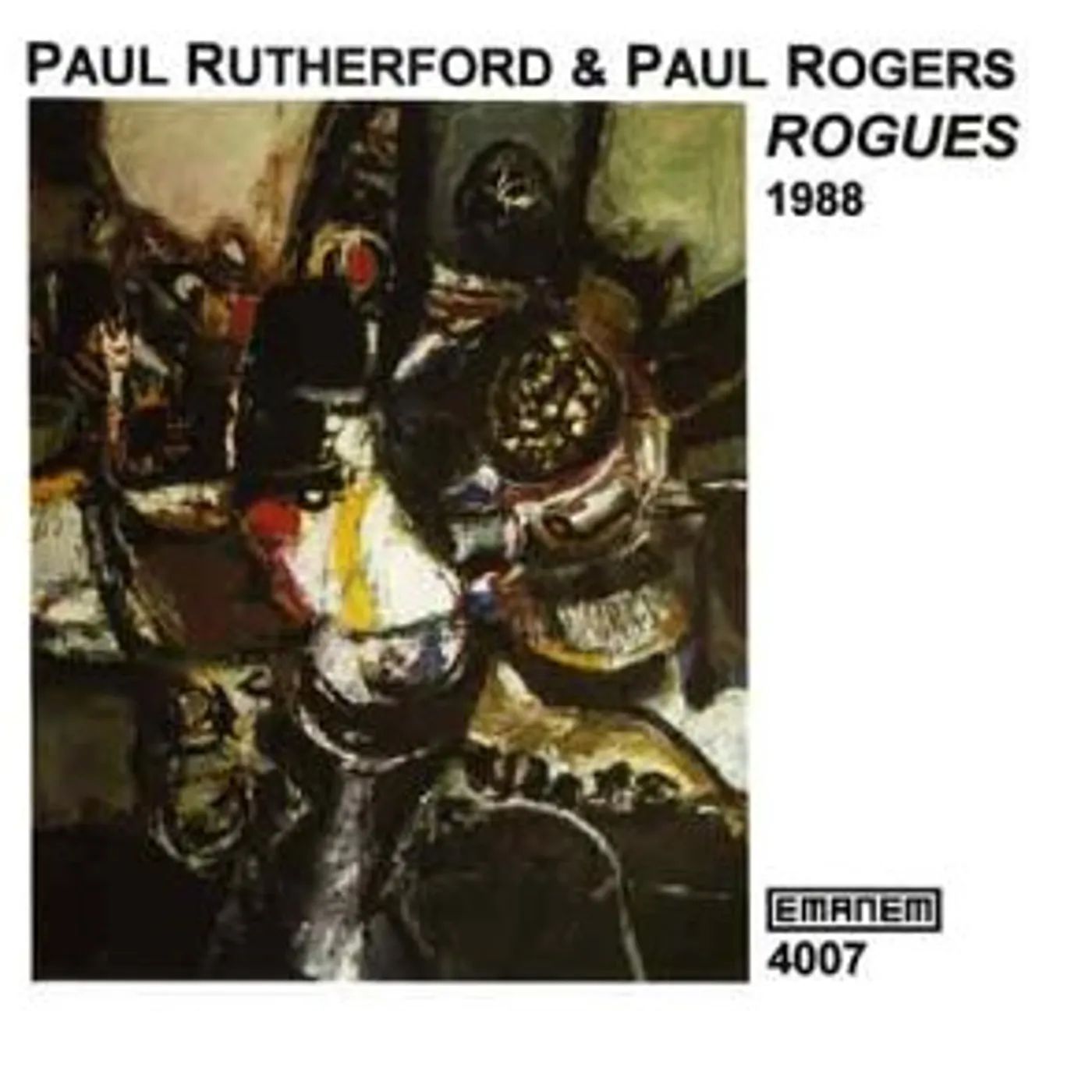 Paul Rutherford ROGUES 1988 CD