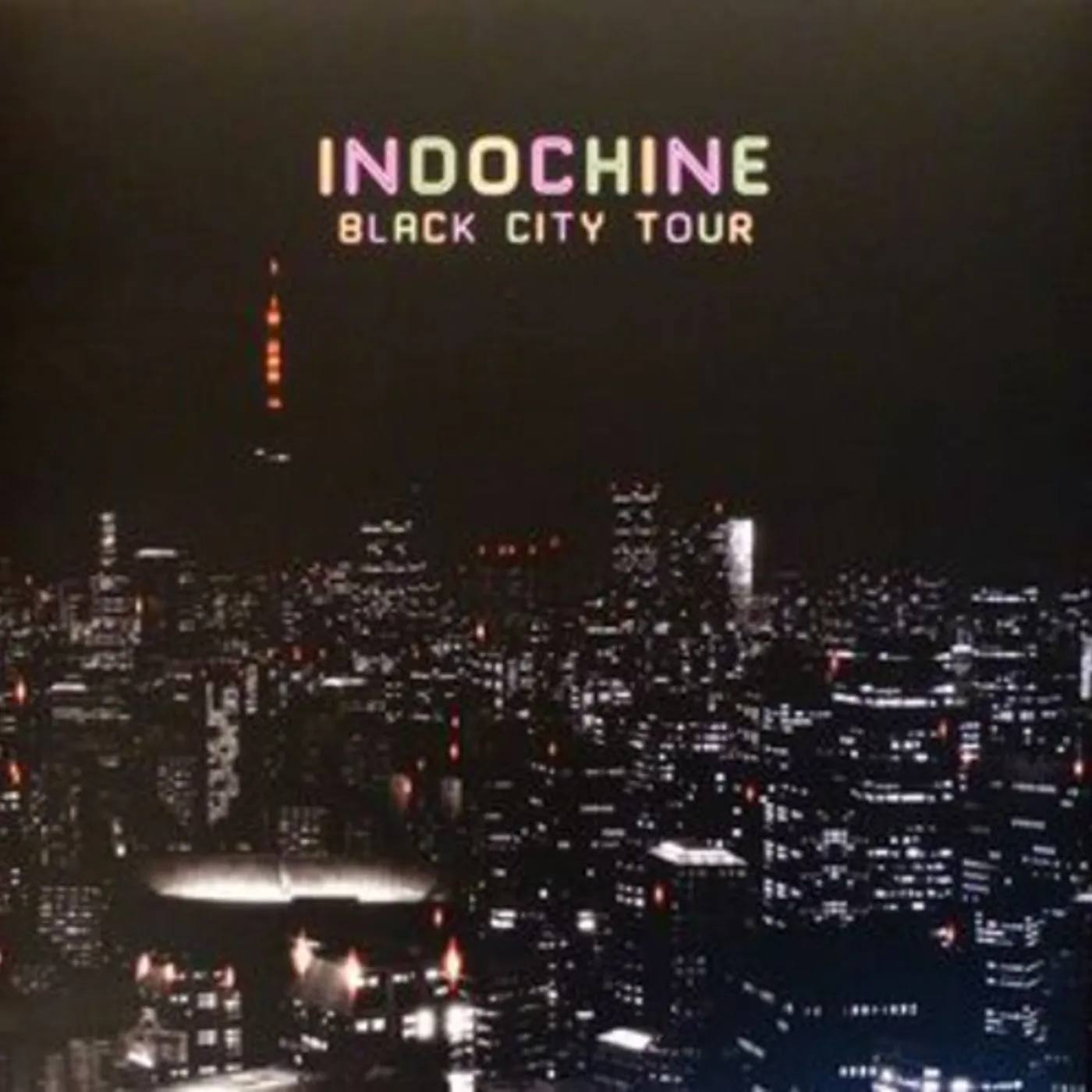 Indochine Black City Tour Vinyl Record