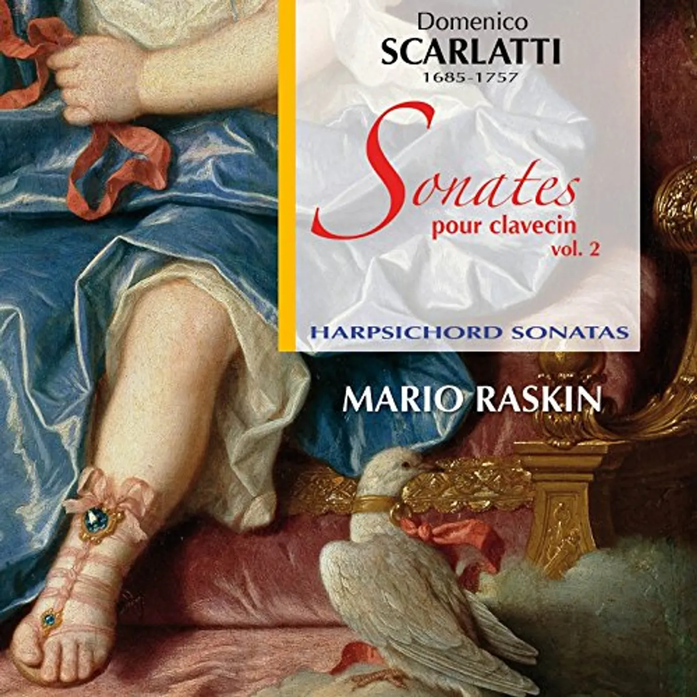 Mario Raskin SONATES POUR CLAVECIN 2 CD