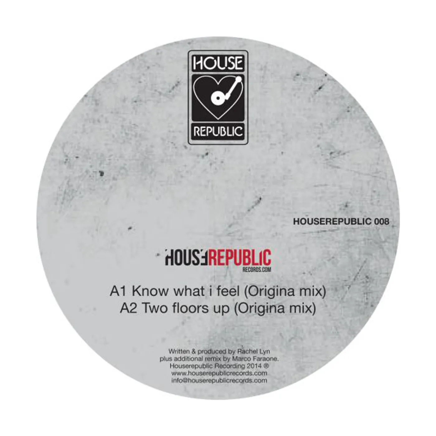 Rachel Lyn KNOW WHAT I FEEL Vinyl Record