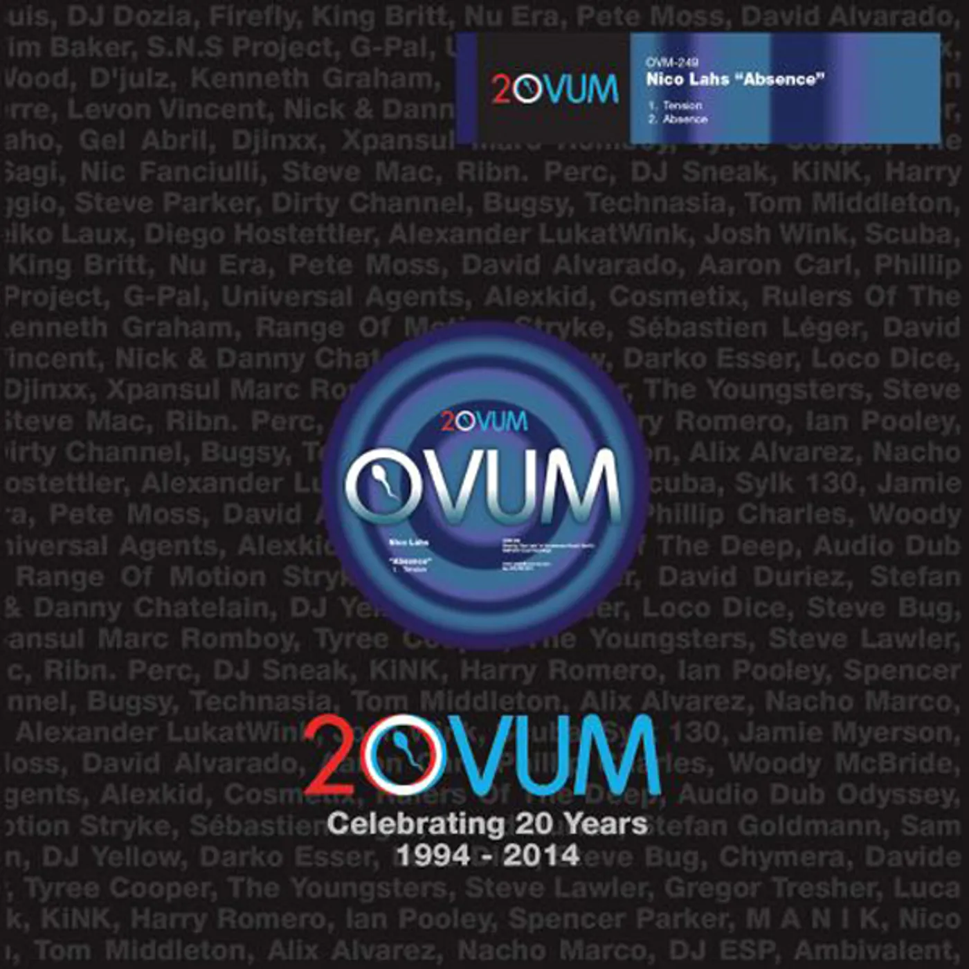 Nico Lahs ABSENCE Vinyl Record