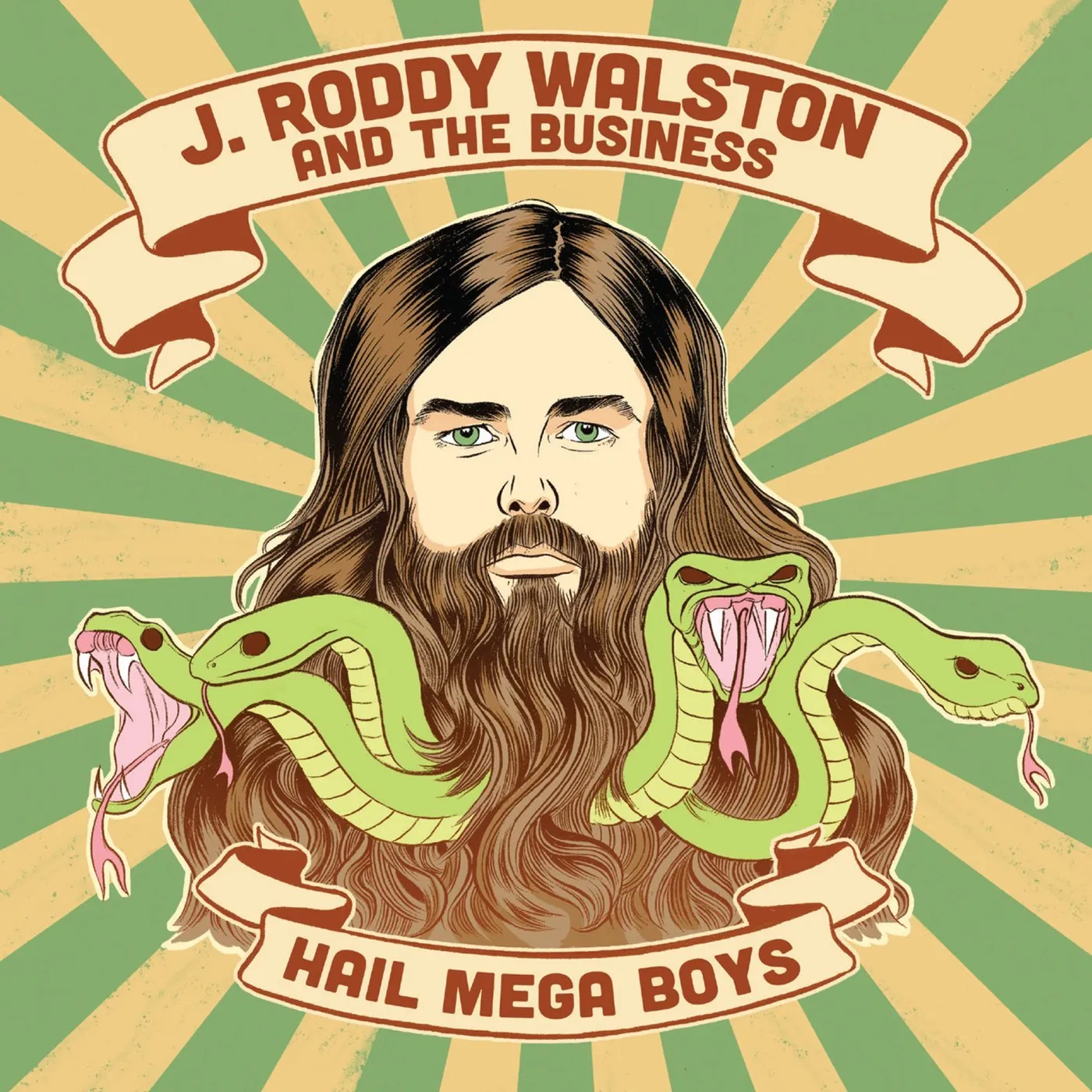 J. Roddy Walston & The Business HAIL MEGABOYS Vinyl Record