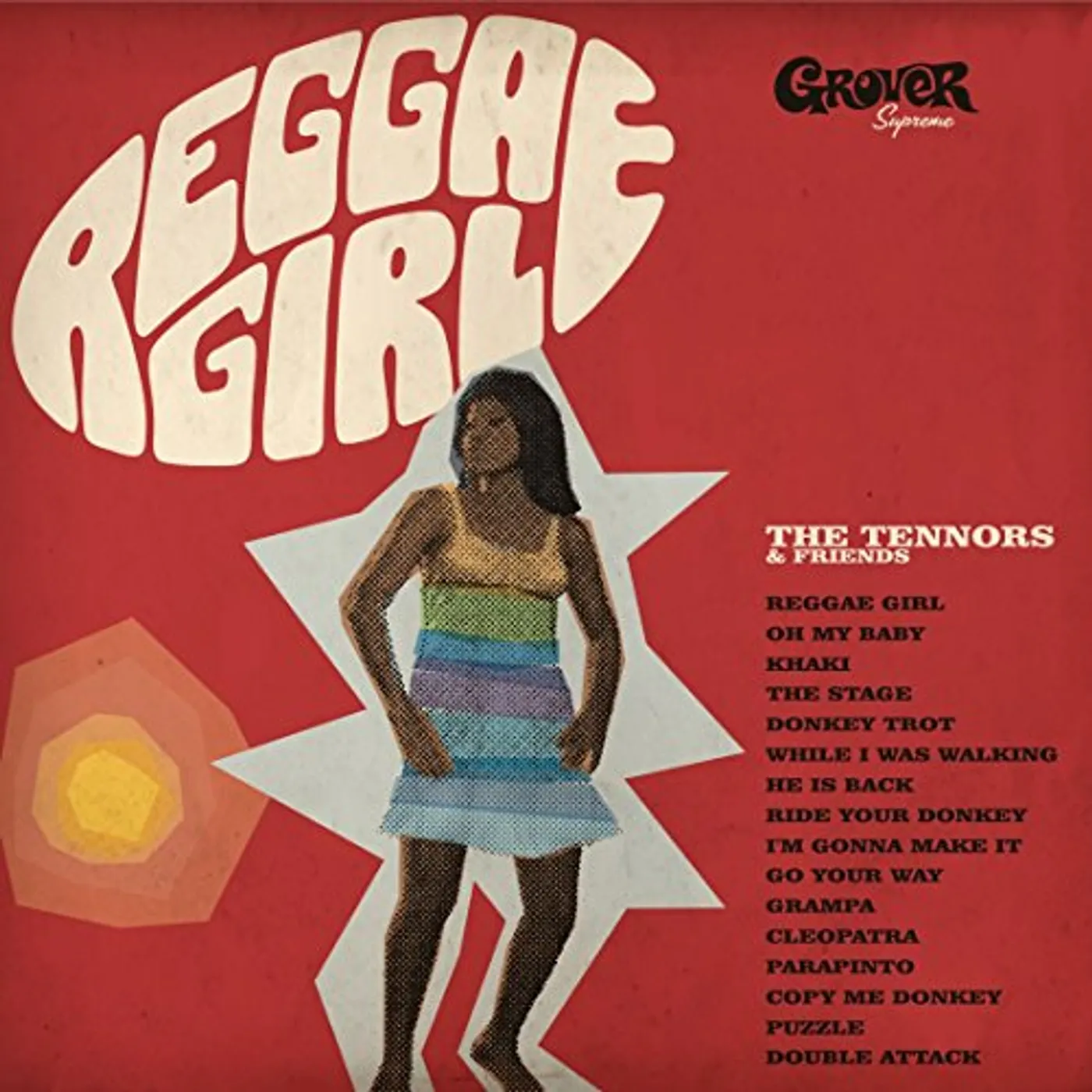 TENNORS & FRIENDS Reggae Girl Vinyl Record