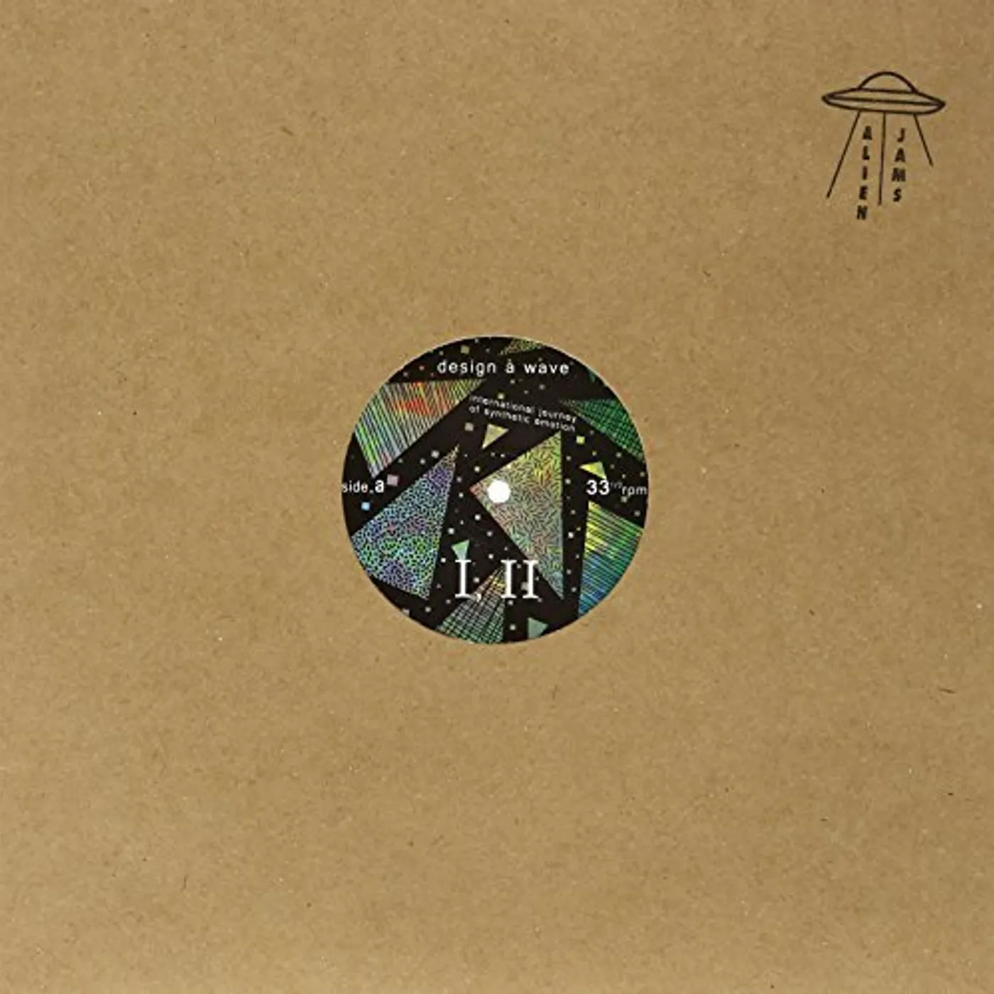 Design A Wave International Journey of Synthetic Emotion Vinyl Record