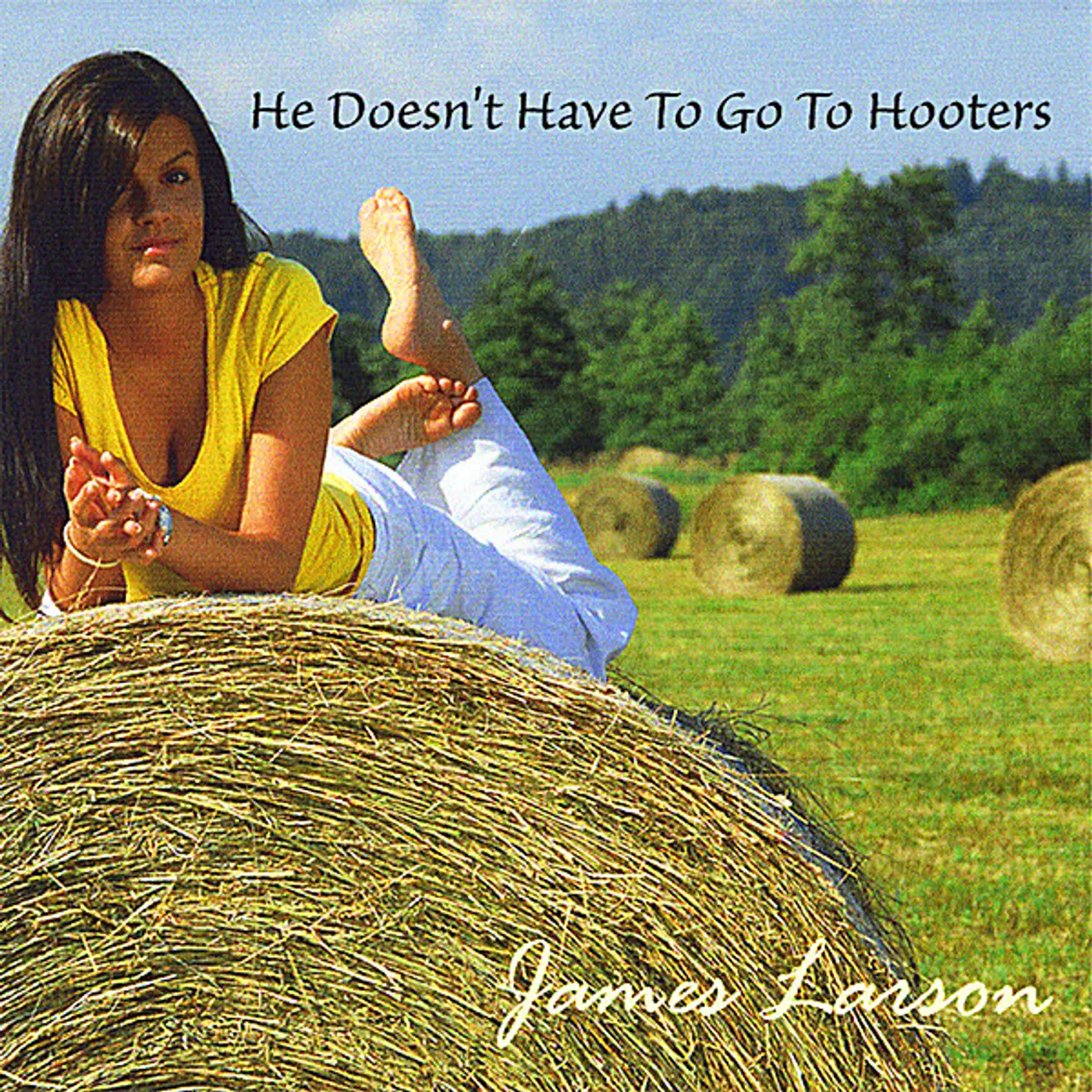 James Larson HE DOESN'T HAVE TO GO TO HOOTERS CD