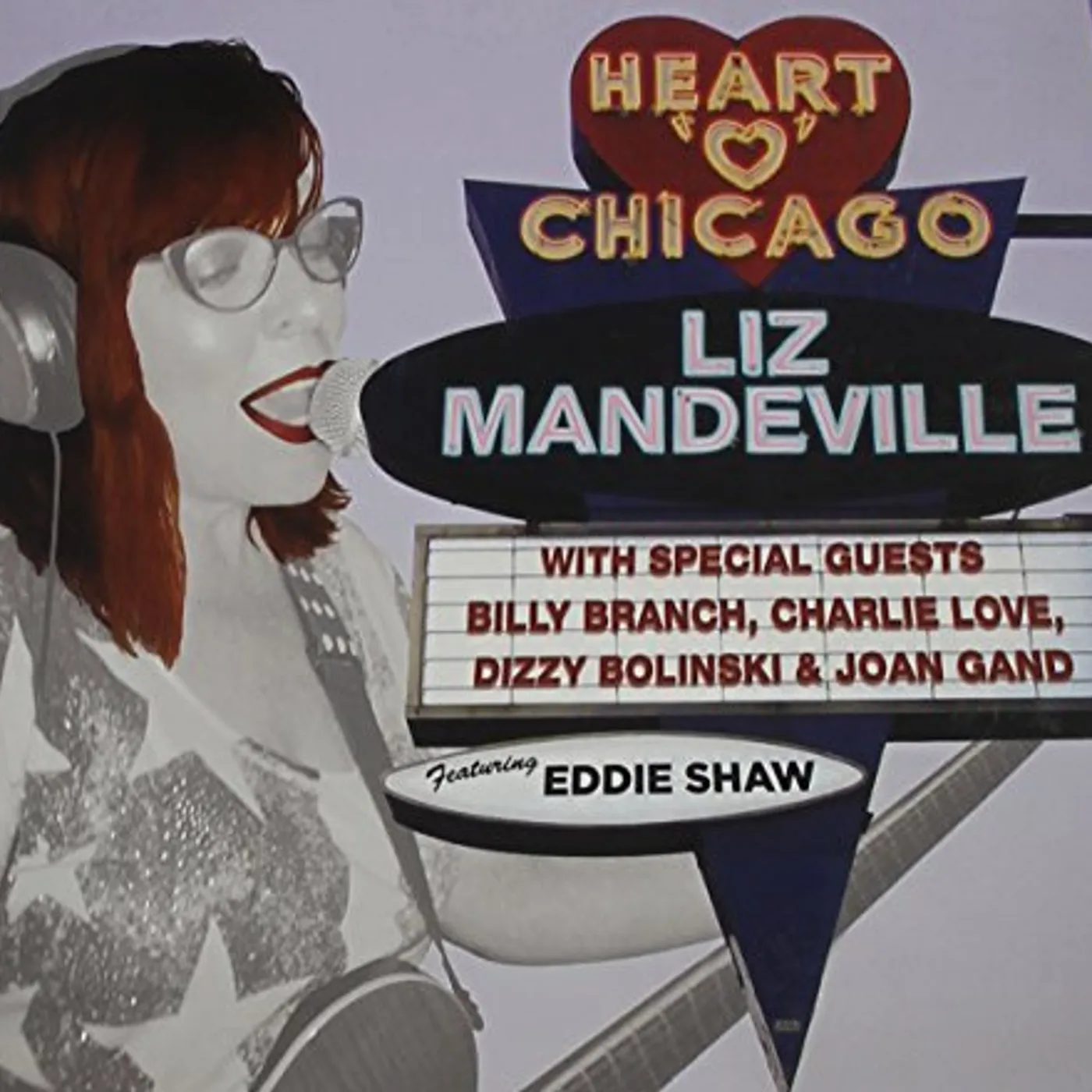 Liz Mandeville HEART O CHICAGO CD