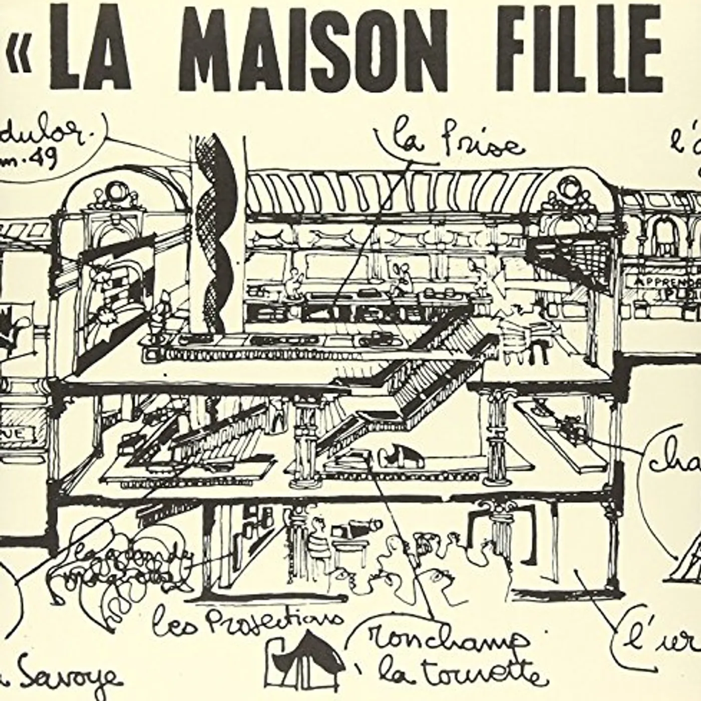 Francois Tusques / Don Cherry La Maison Fille Du Soleil Vinyl Record