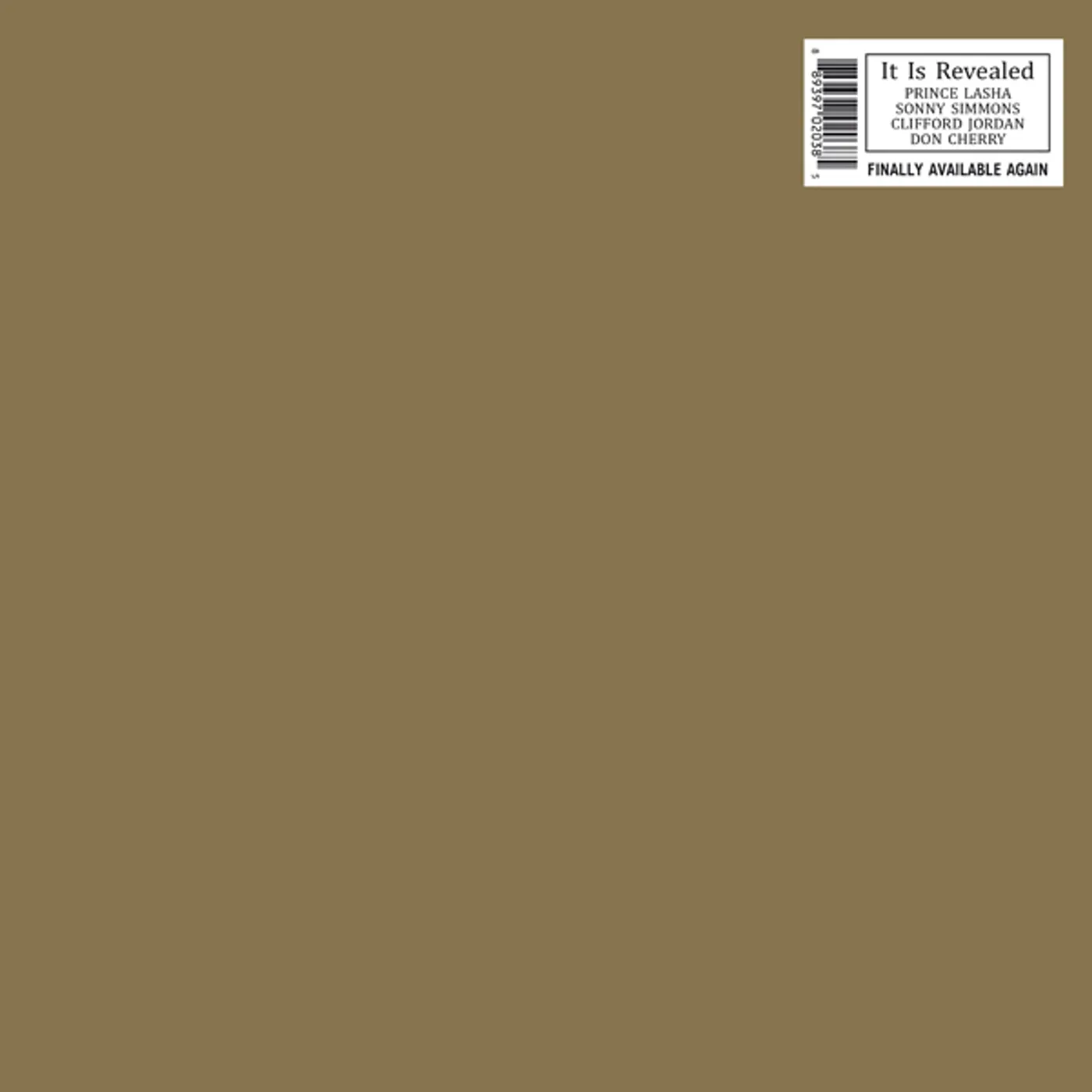 LASHA / SIMMONS / JORDAN / CHERRY It Is Revealed Vinyl Record