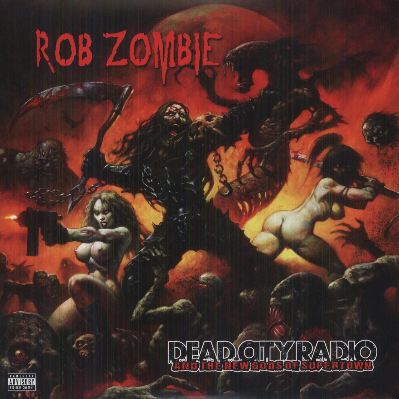 Rob Zombie DEAD CITY RADIO & THE NEW GODS OF SUPERTOWN/TEENAG Vinyl Record